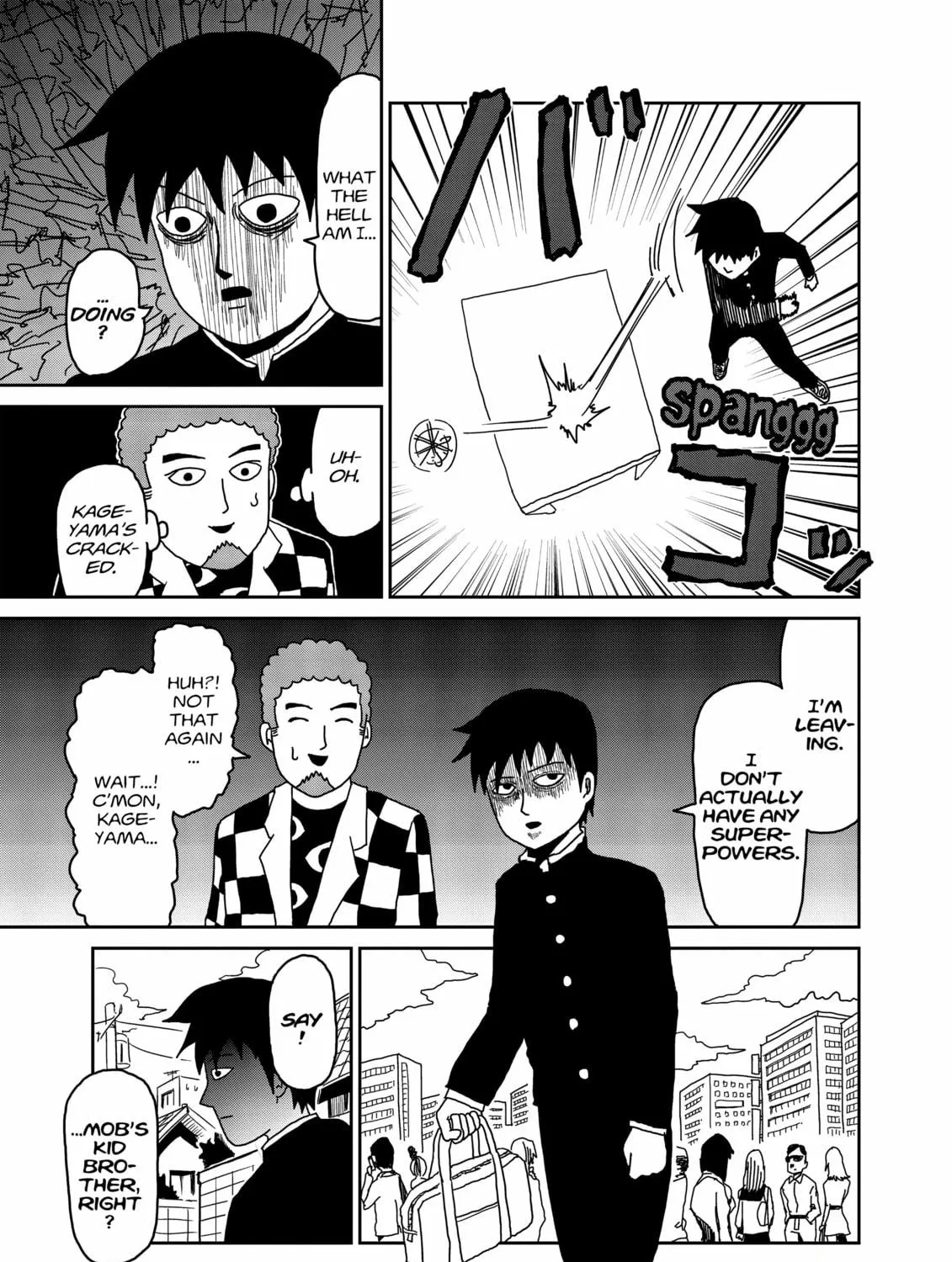Read Mob Psycho 100 chapter 24 image 40 on Lezhin