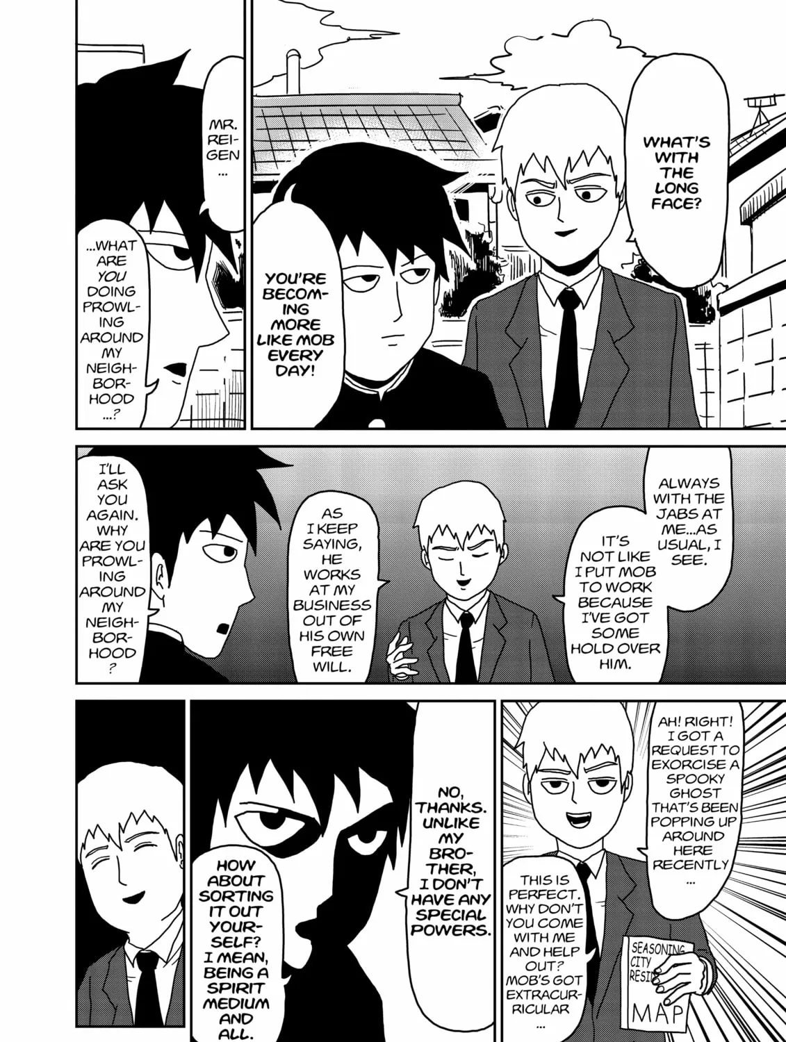Read Mob Psycho 100 chapter 24 image 42 on Lezhin