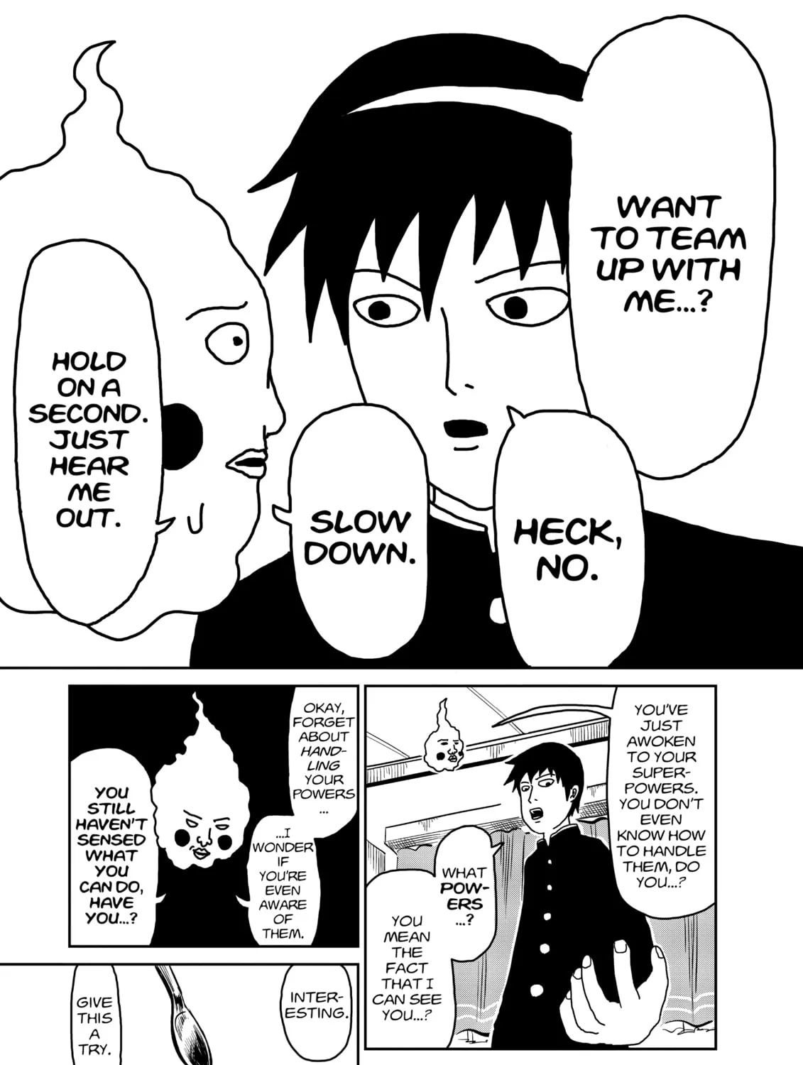 Read Mob Psycho 100 chapter 25 image 12 on Lezhin