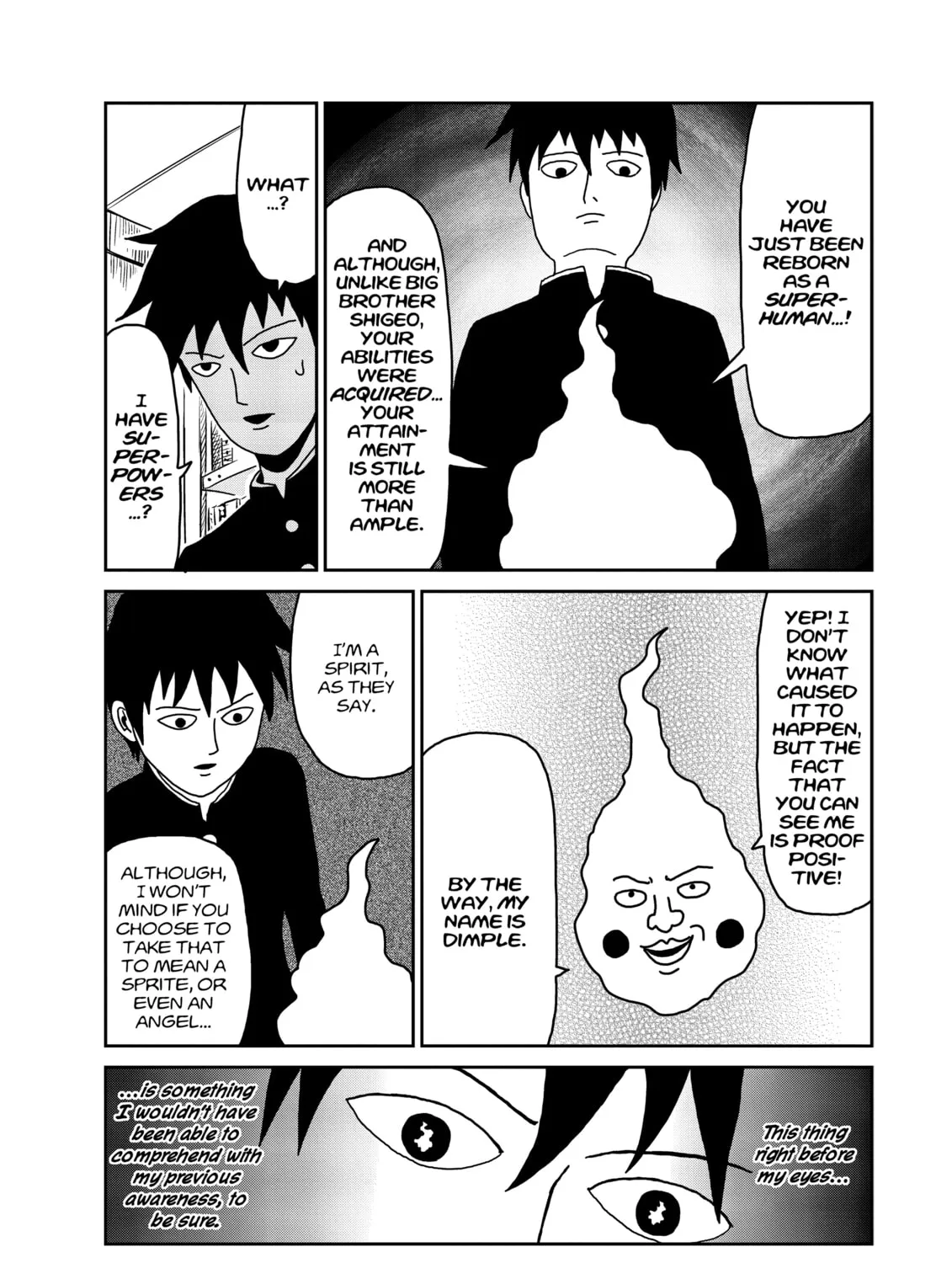 Read Mob Psycho 100 chapter 25 image 6 on Lezhin