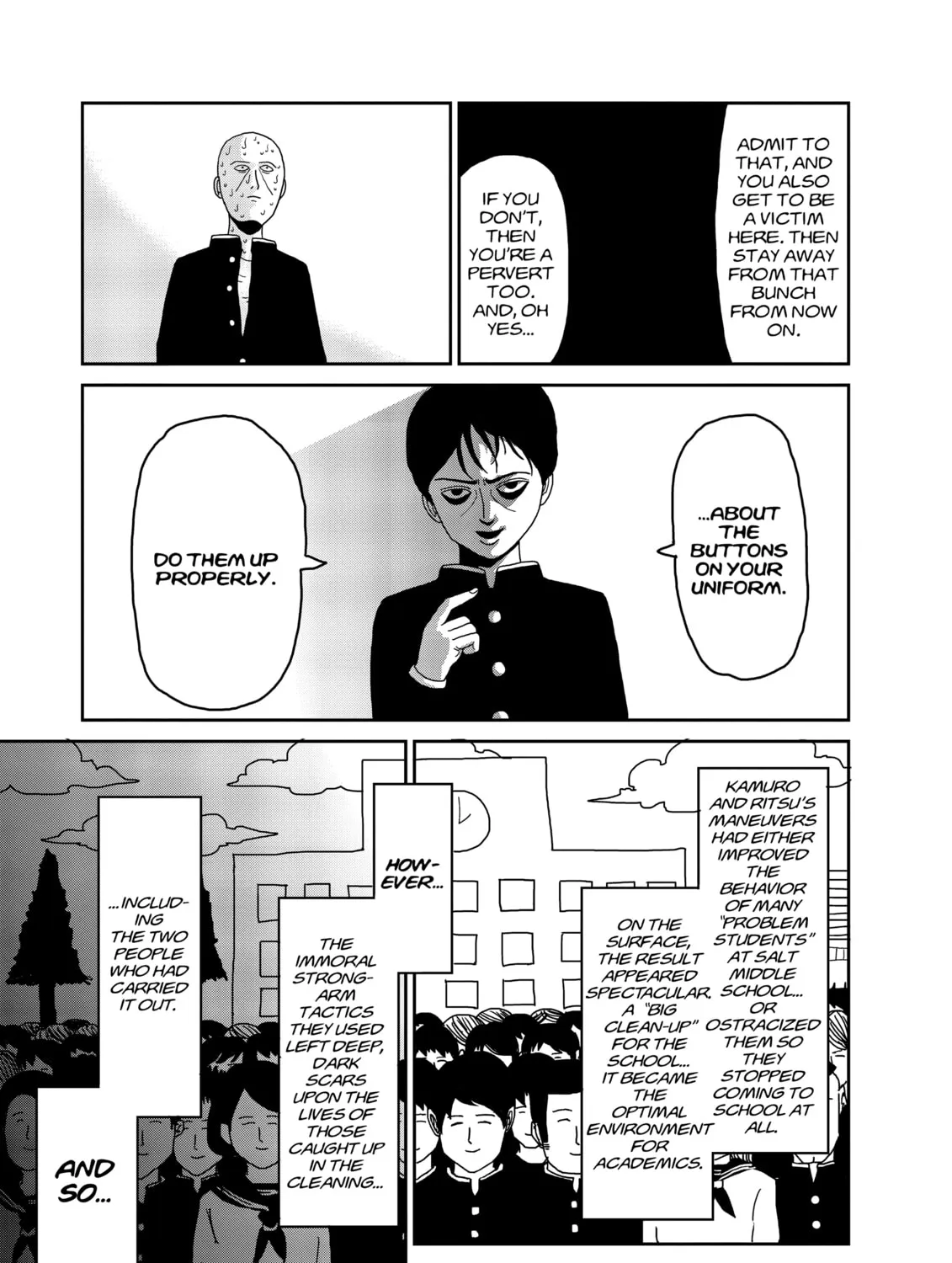 Read Mob Psycho 100 chapter 26 image 12 on Lezhin