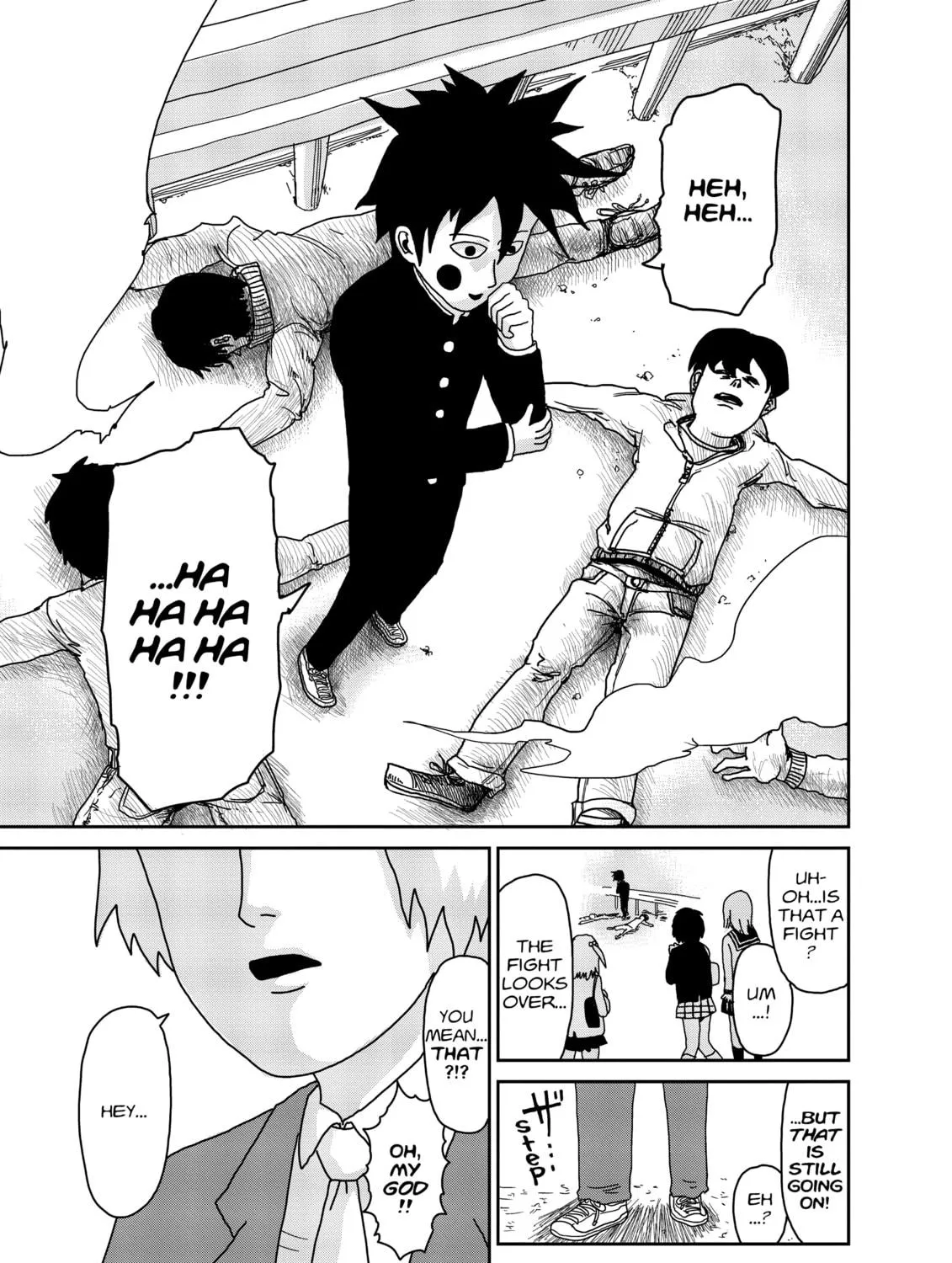 Read Mob Psycho 100 chapter 26 image 28 on Lezhin