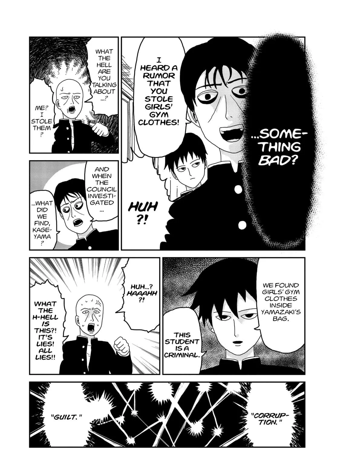 Read Mob Psycho 100 chapter 26 image 8 on Lezhin