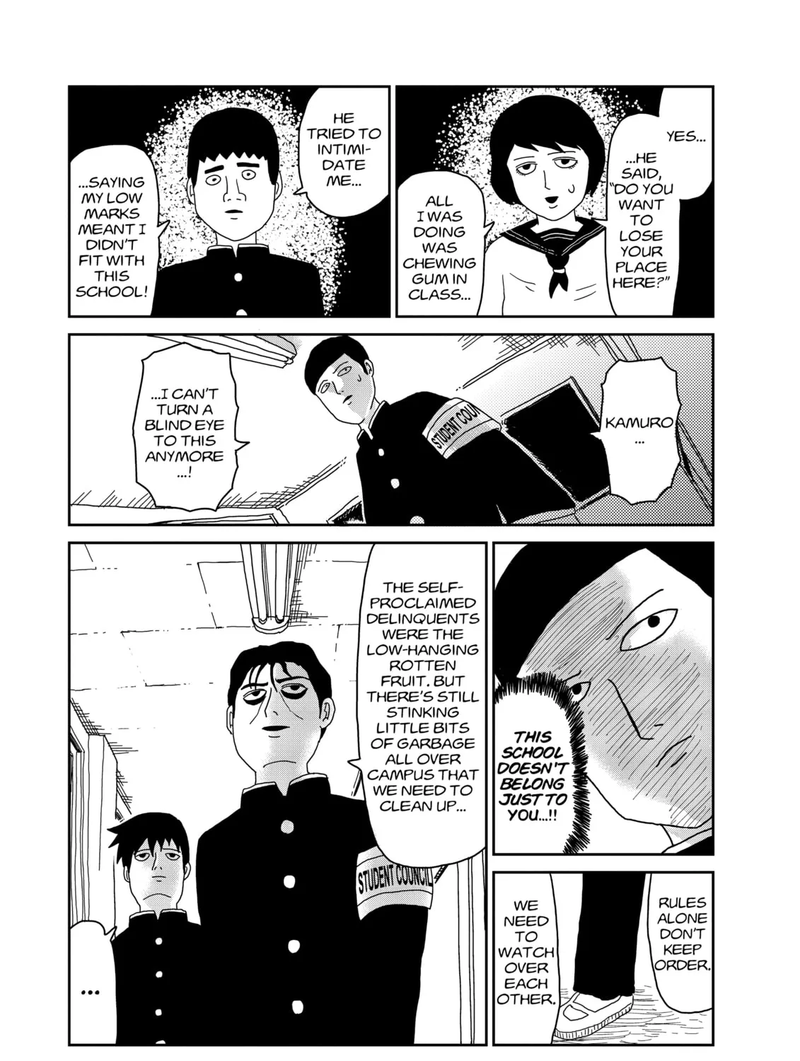 Read Mob Psycho 100 chapter 27 image 12 on Lezhin
