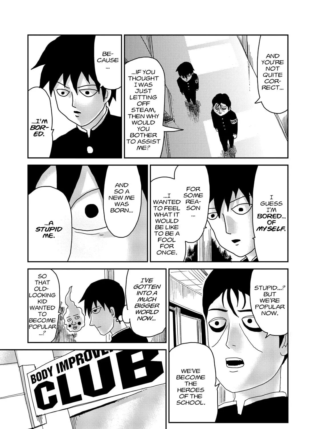 Read Mob Psycho 100 chapter 27 image 16 on Lezhin