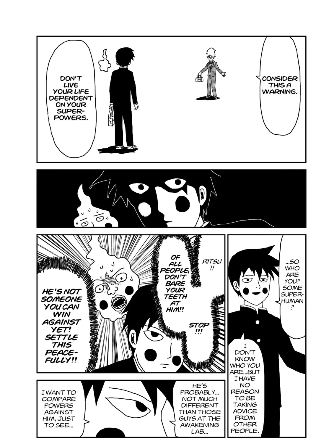 Read Mob Psycho 100 chapter 27 image 2 on Lezhin