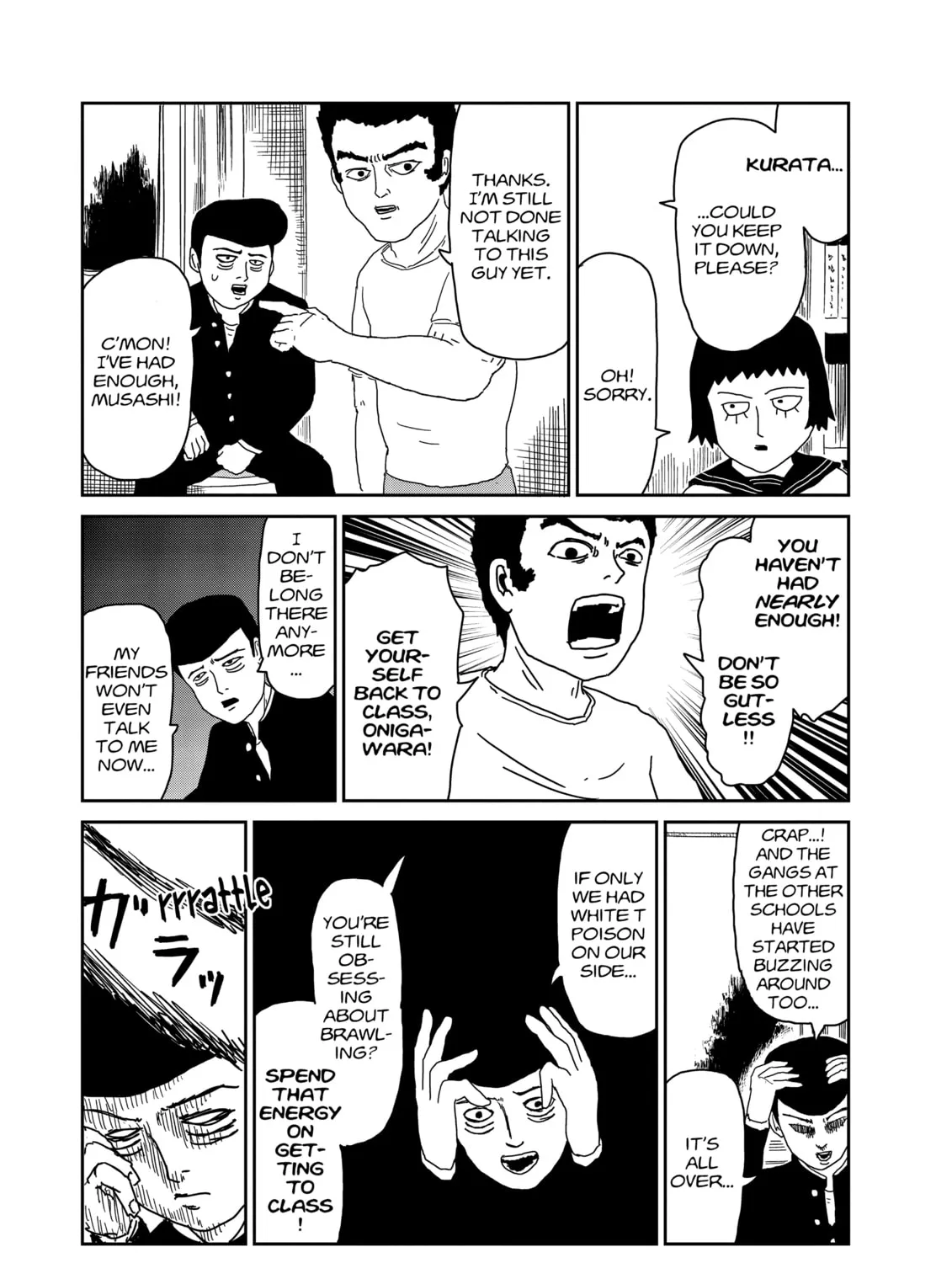 Read Mob Psycho 100 chapter 27 image 20 on Lezhin