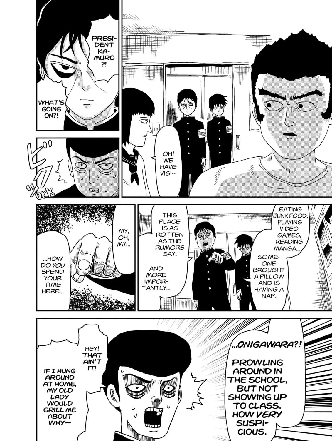 Read Mob Psycho 100 chapter 27 image 22 on Lezhin