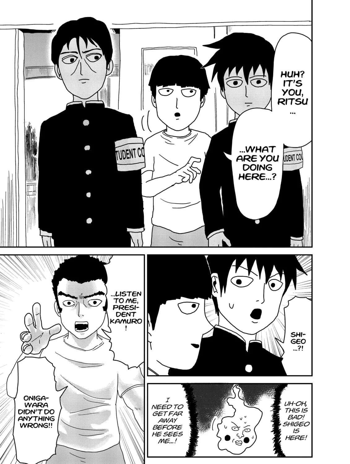 Read Mob Psycho 100 chapter 27 image 24 on Lezhin