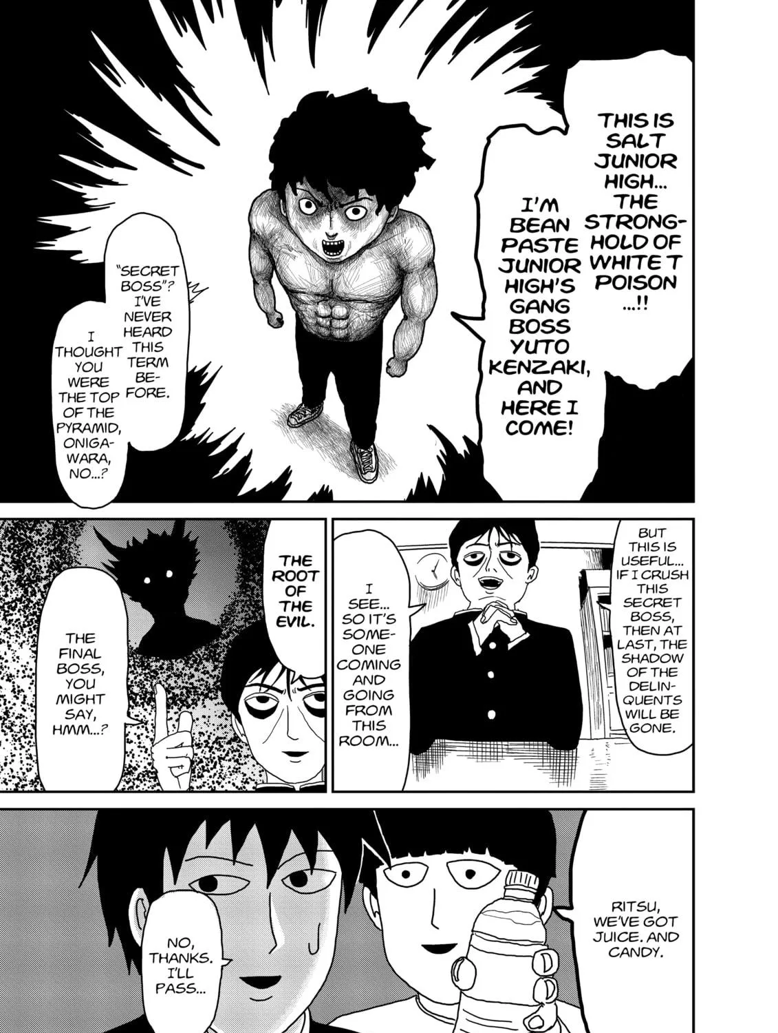 Read Mob Psycho 100 chapter 27 image 28 on Lezhin
