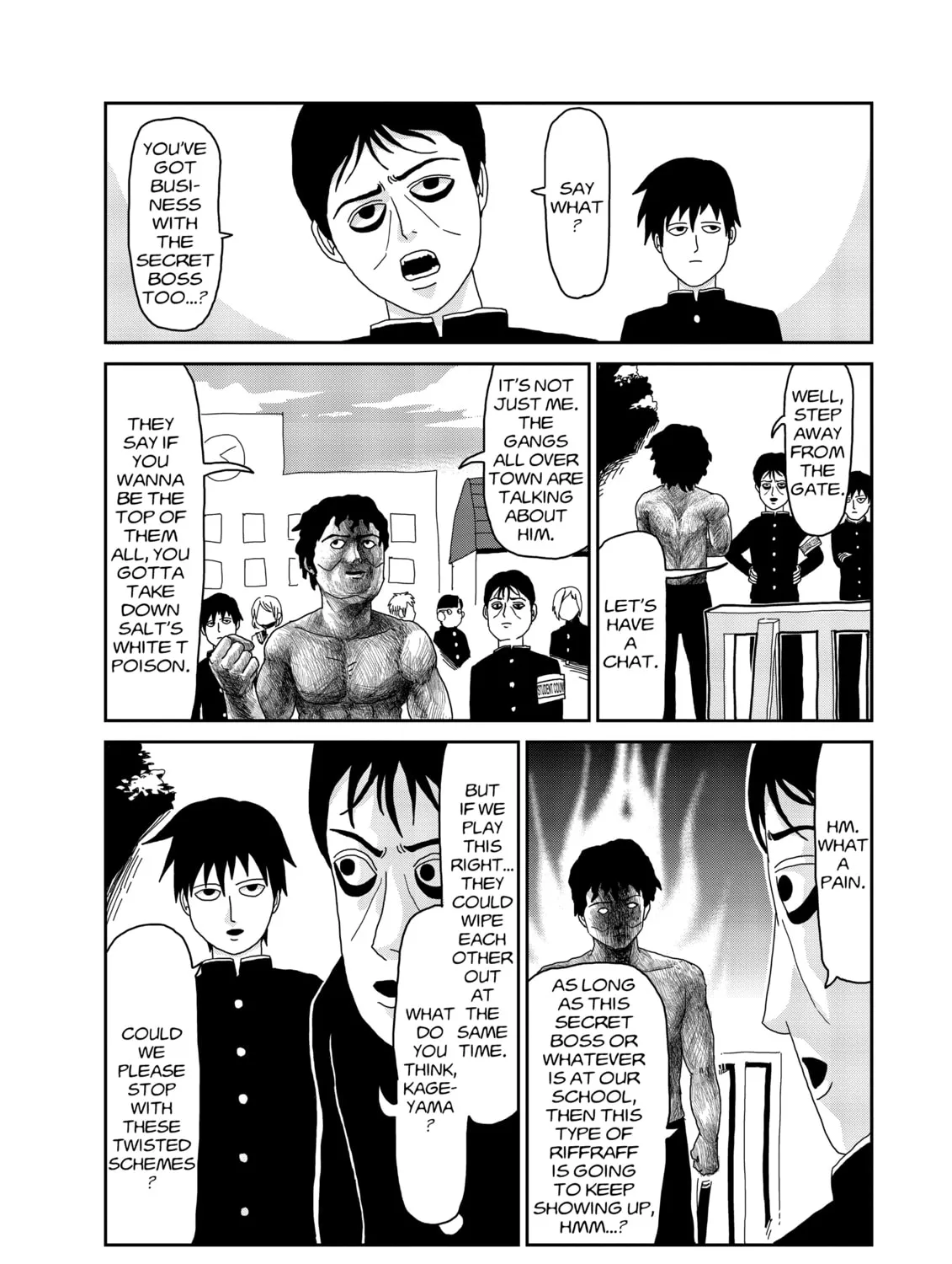 Read Mob Psycho 100 chapter 28 image 2 on Lezhin