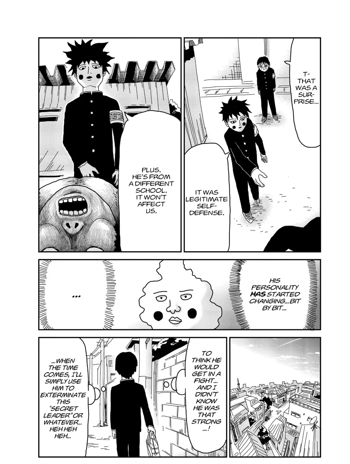 Read Mob Psycho 100 chapter 28 image 6 on Lezhin