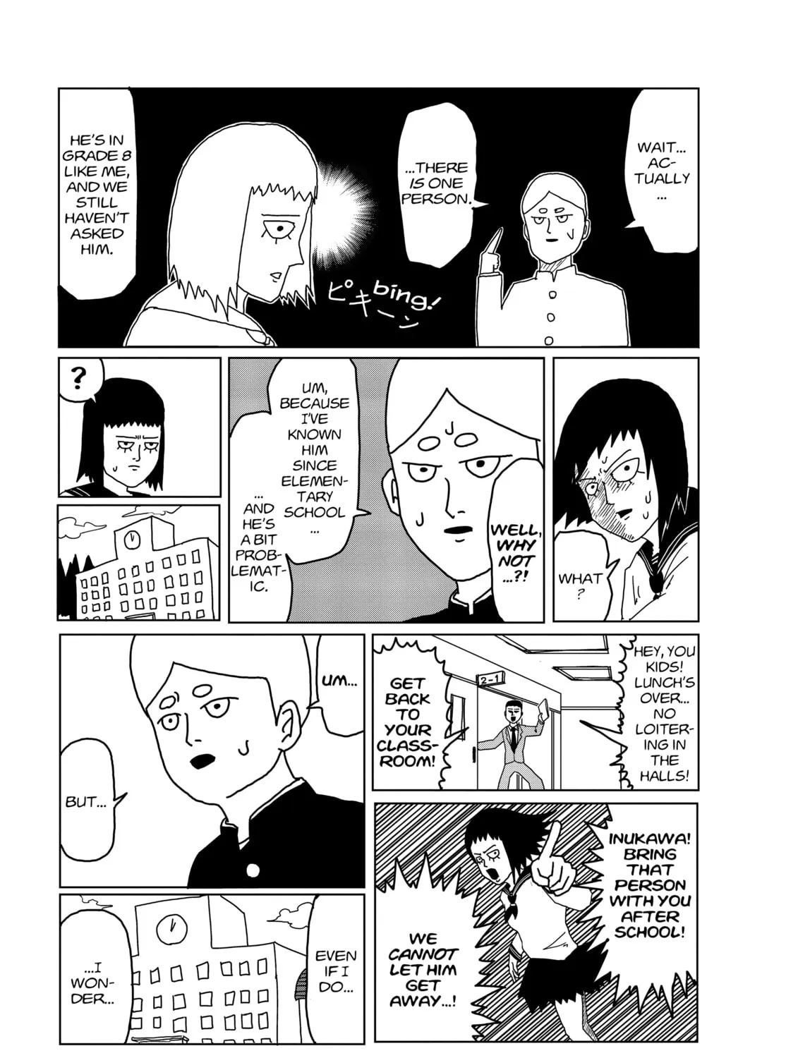 Read Mob Psycho 100 chapter 3 image 24 on Lezhin