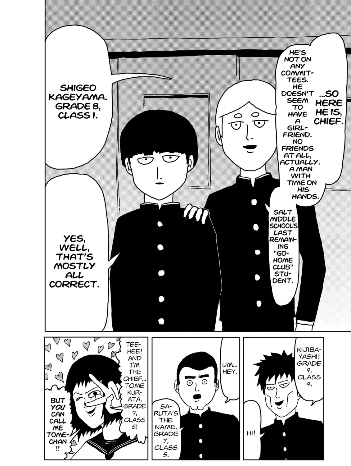 Read Mob Psycho 100 chapter 3 image 26 on Lezhin