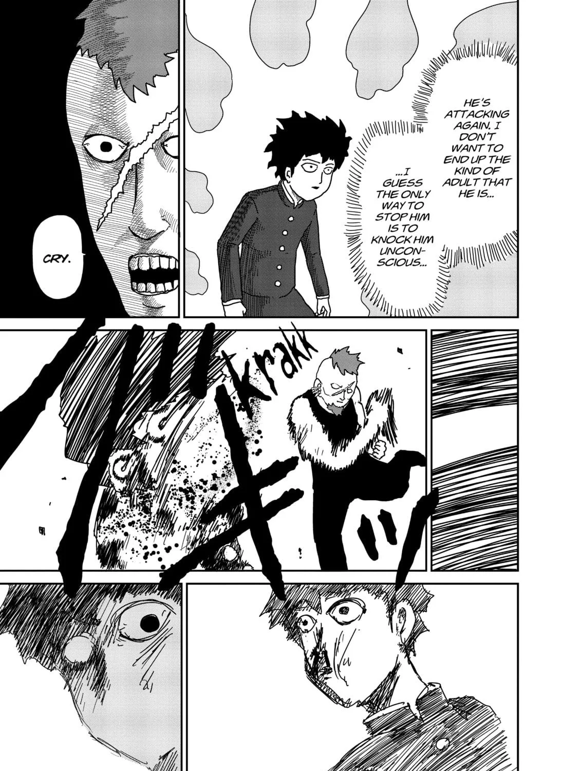 Read Mob Psycho 100 chapter 32 image 16 on Lezhin