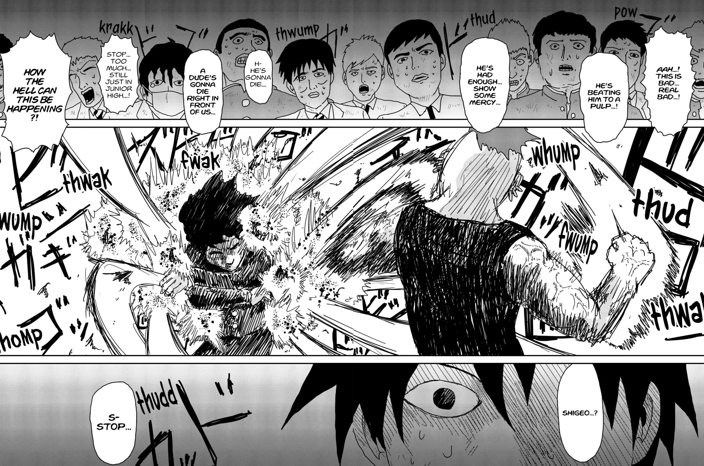 Read Mob Psycho 100 chapter 32 image 22 on Lezhin
