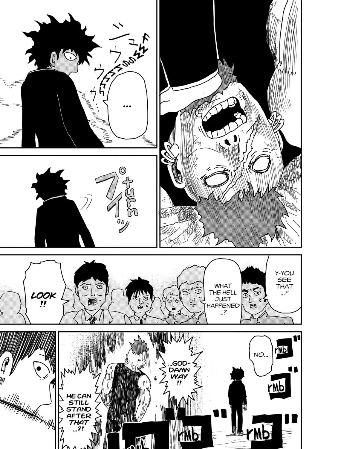 Read Mob Psycho 100 chapter 33 image 16 on Lezhin