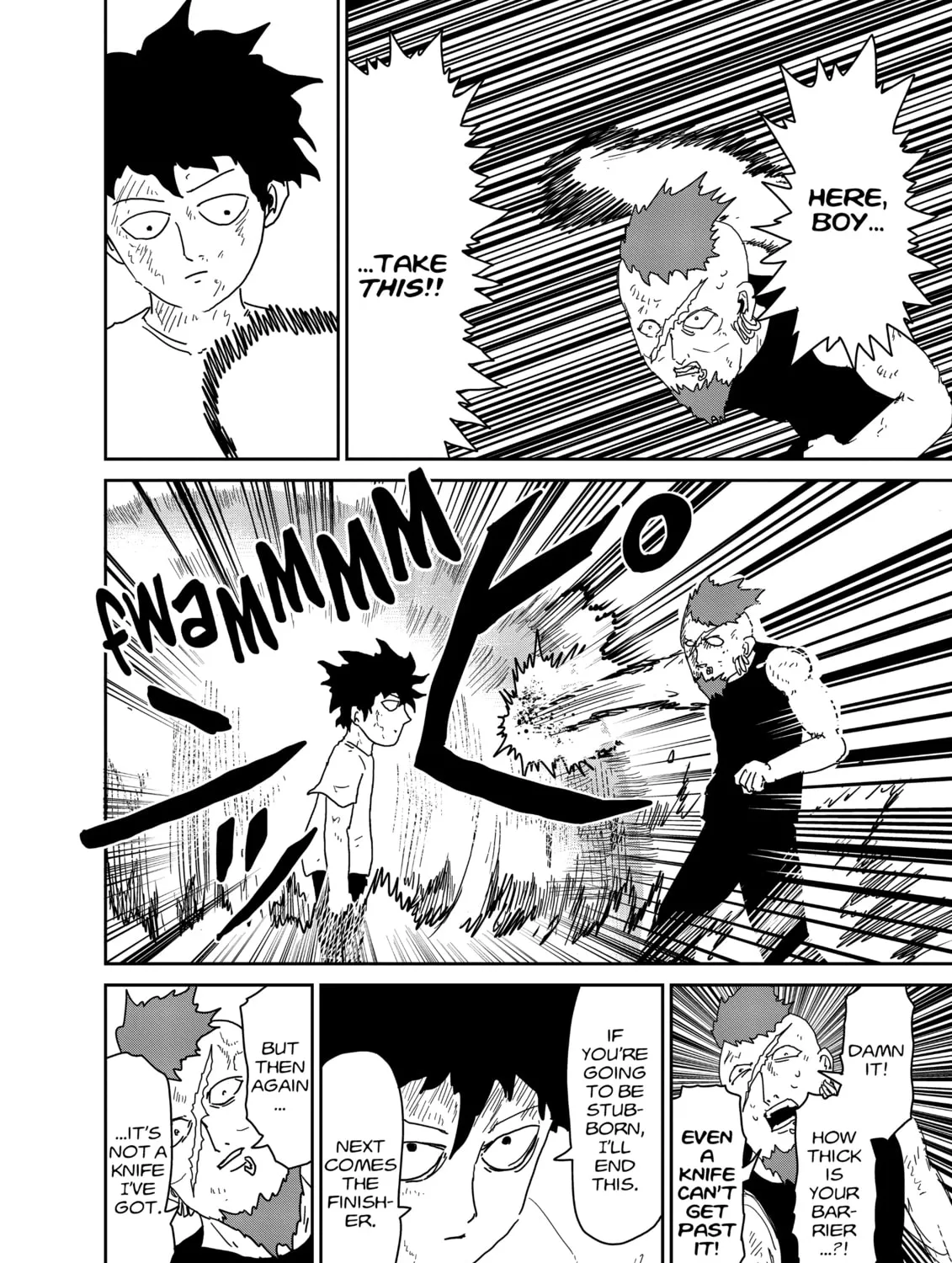 Read Mob Psycho 100 chapter 33 image 30 on Lezhin