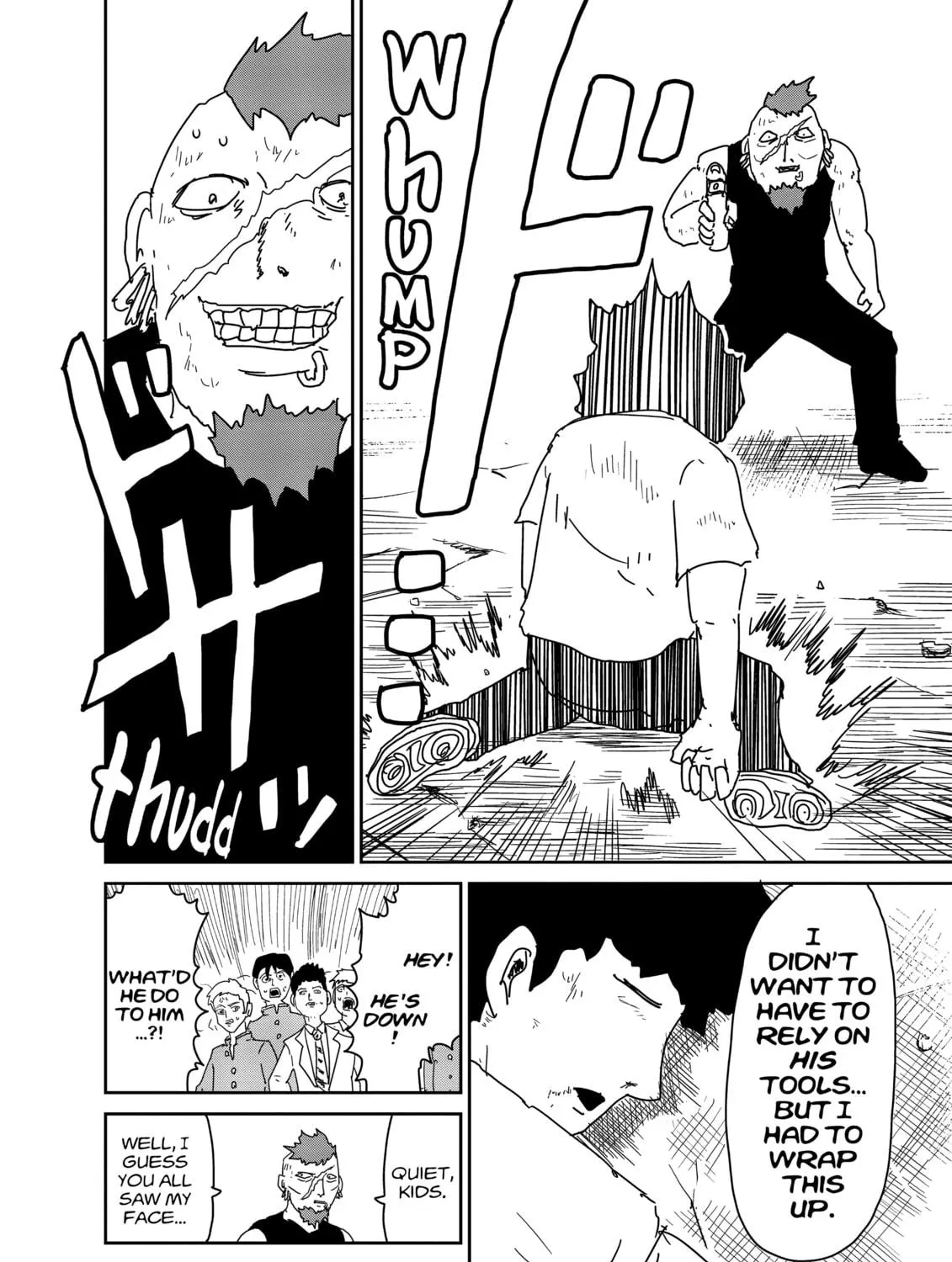 Read Mob Psycho 100 chapter 33 image 34 on Lezhin