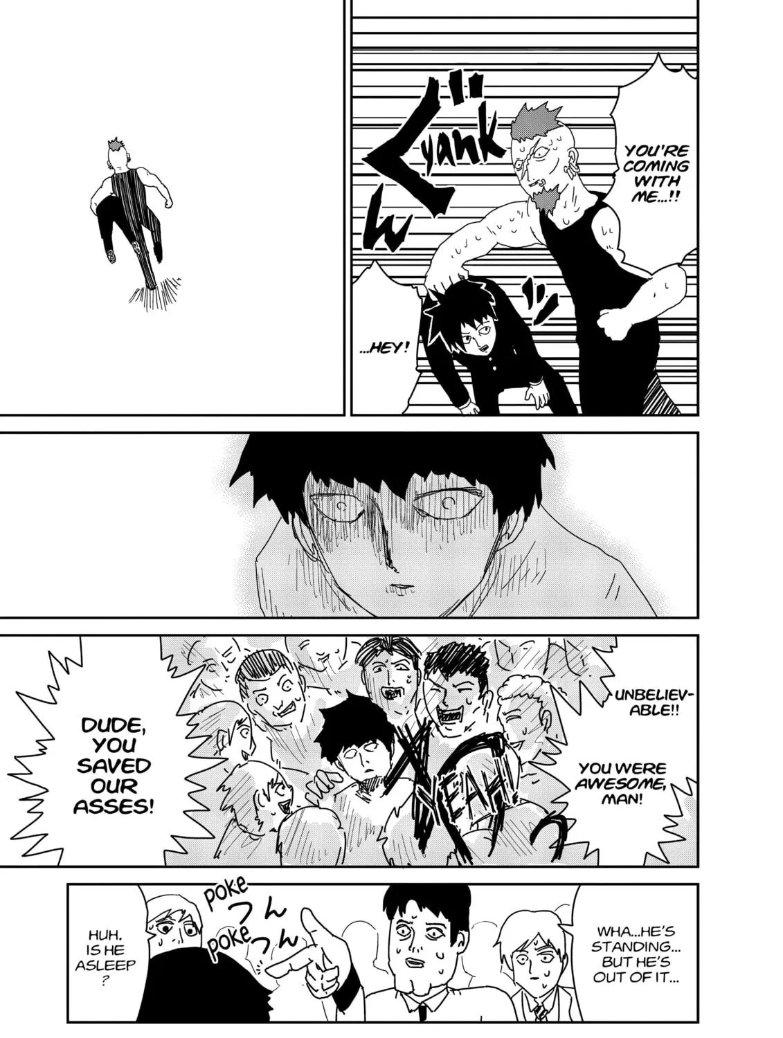 Read Mob Psycho 100 chapter 33 image 40 on Lezhin