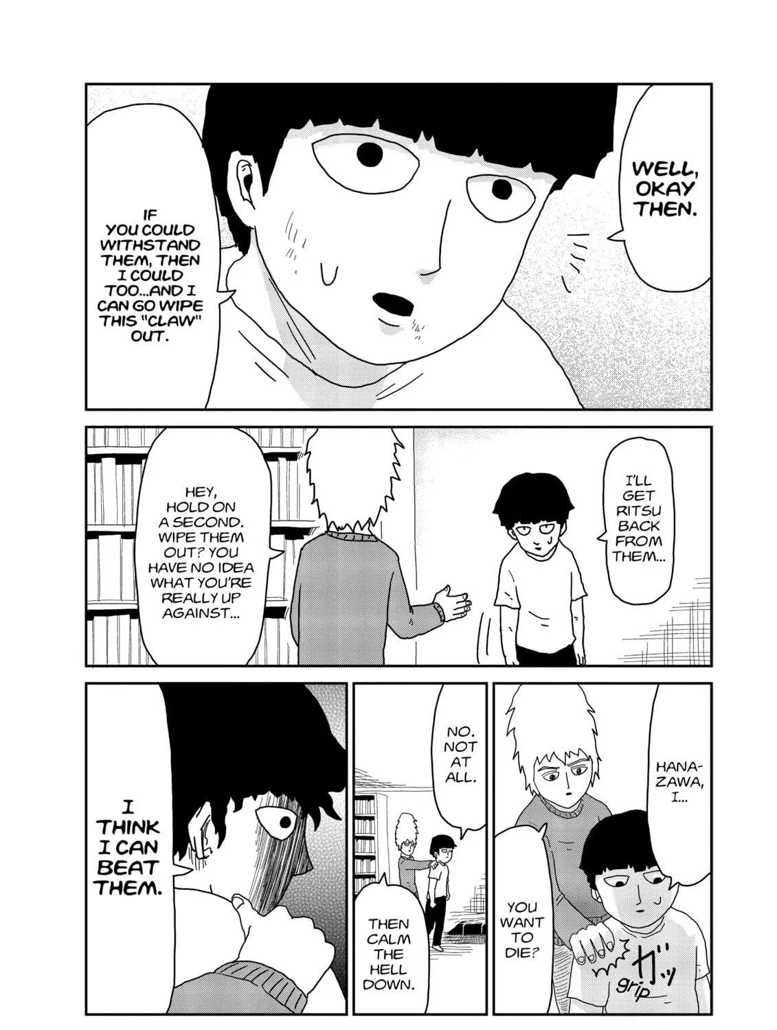 Read Mob Psycho 100 chapter 34 image 10 on Lezhin