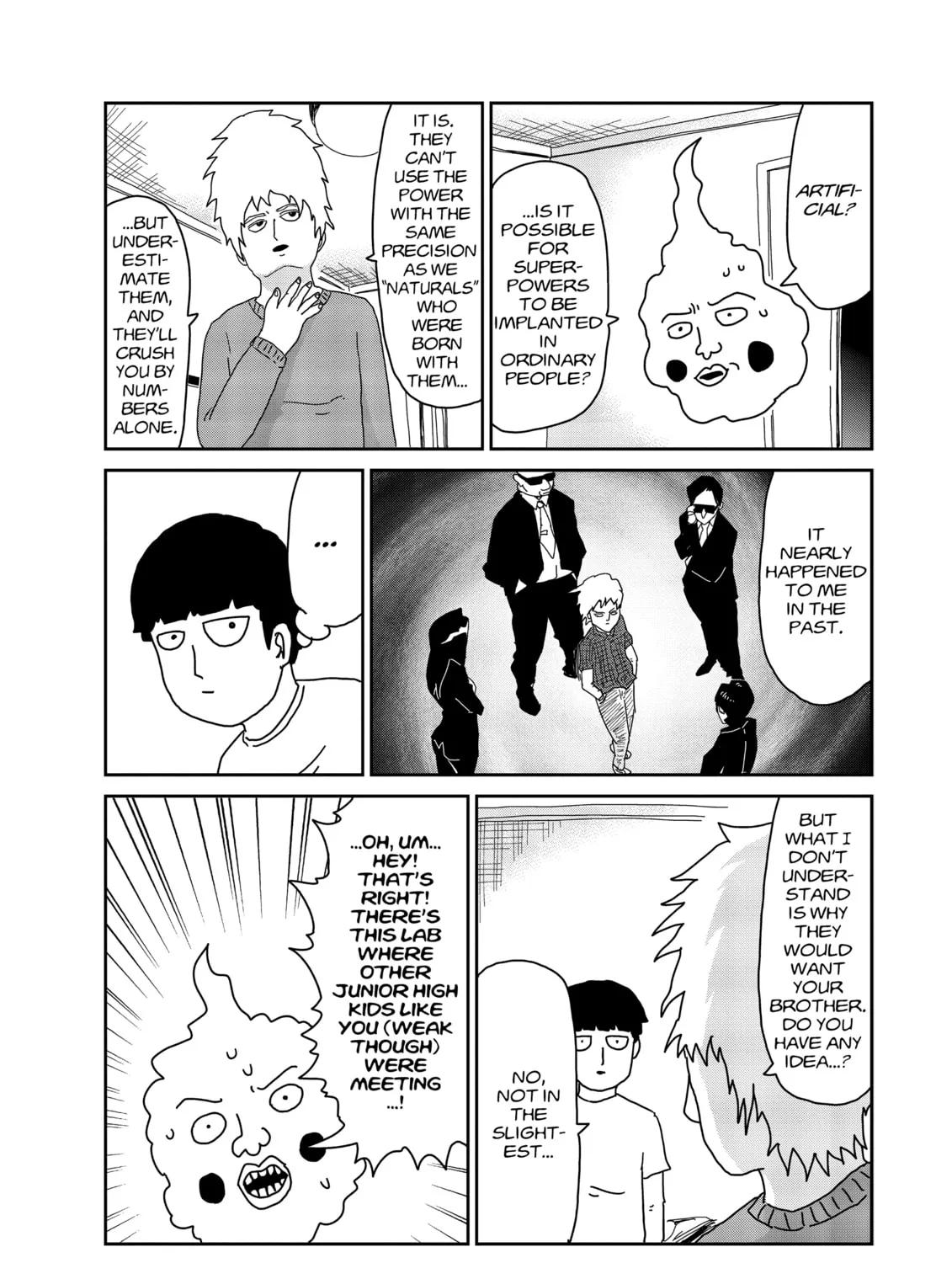 Read Mob Psycho 100 chapter 34 image 14 on Lezhin