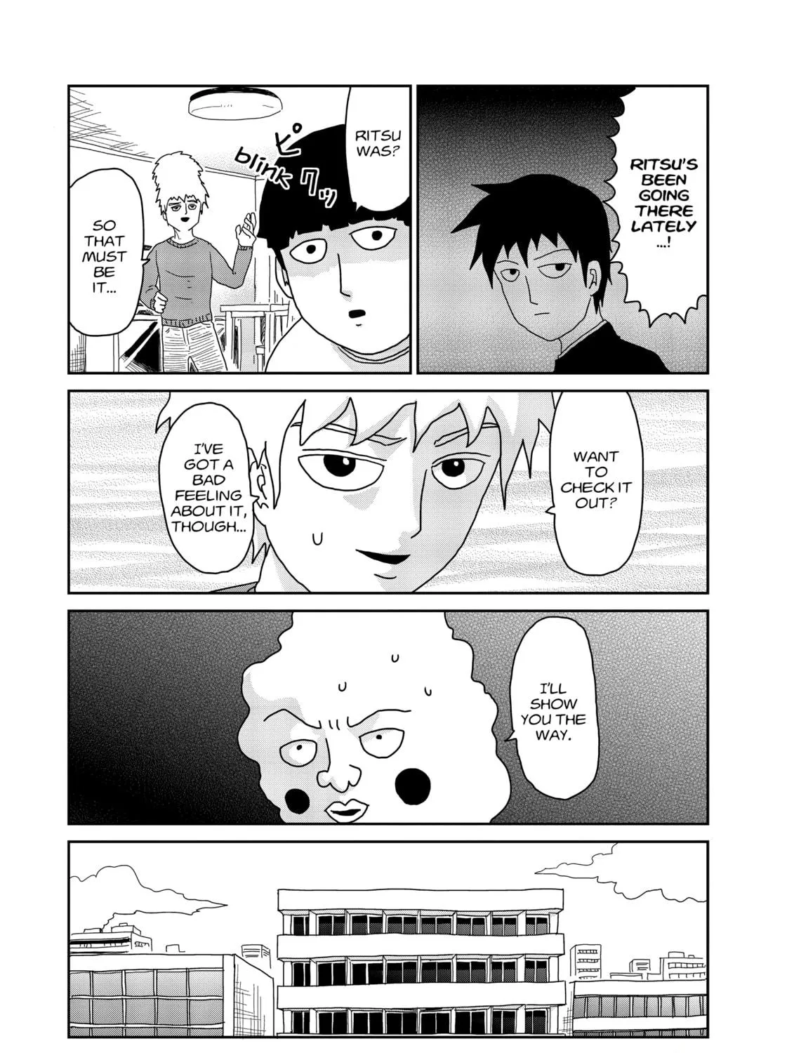 Read Mob Psycho 100 chapter 34 image 16 on Lezhin