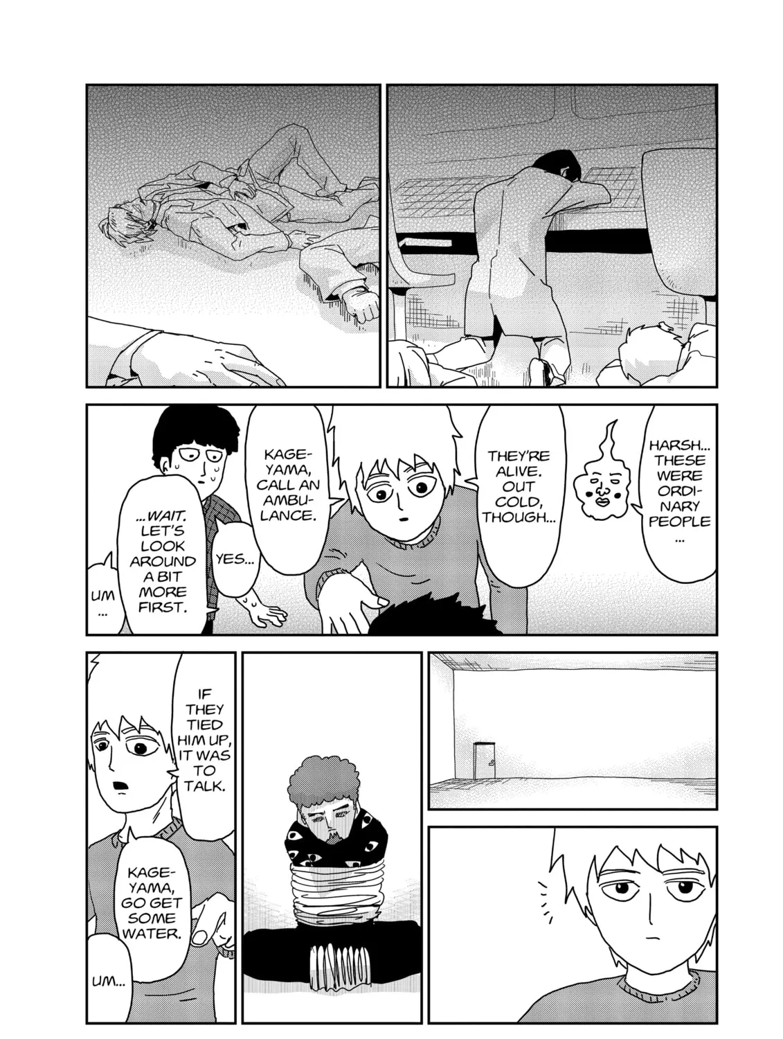 Read Mob Psycho 100 chapter 34 image 18 on Lezhin