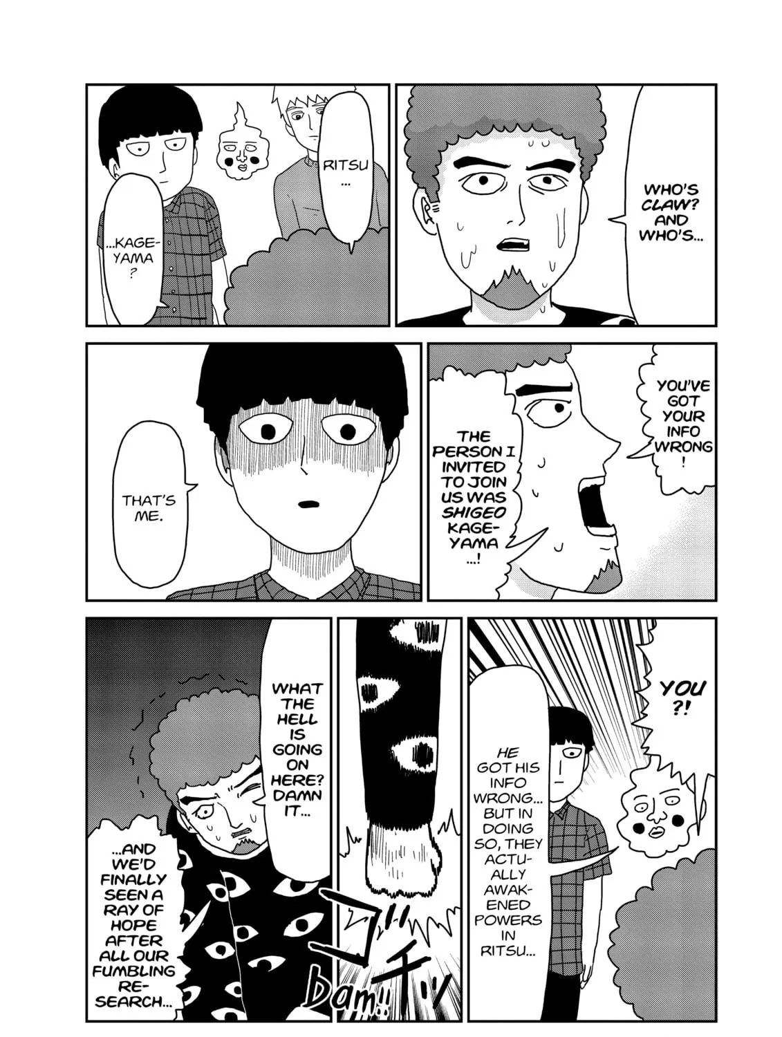 Read Mob Psycho 100 chapter 34 image 22 on Lezhin