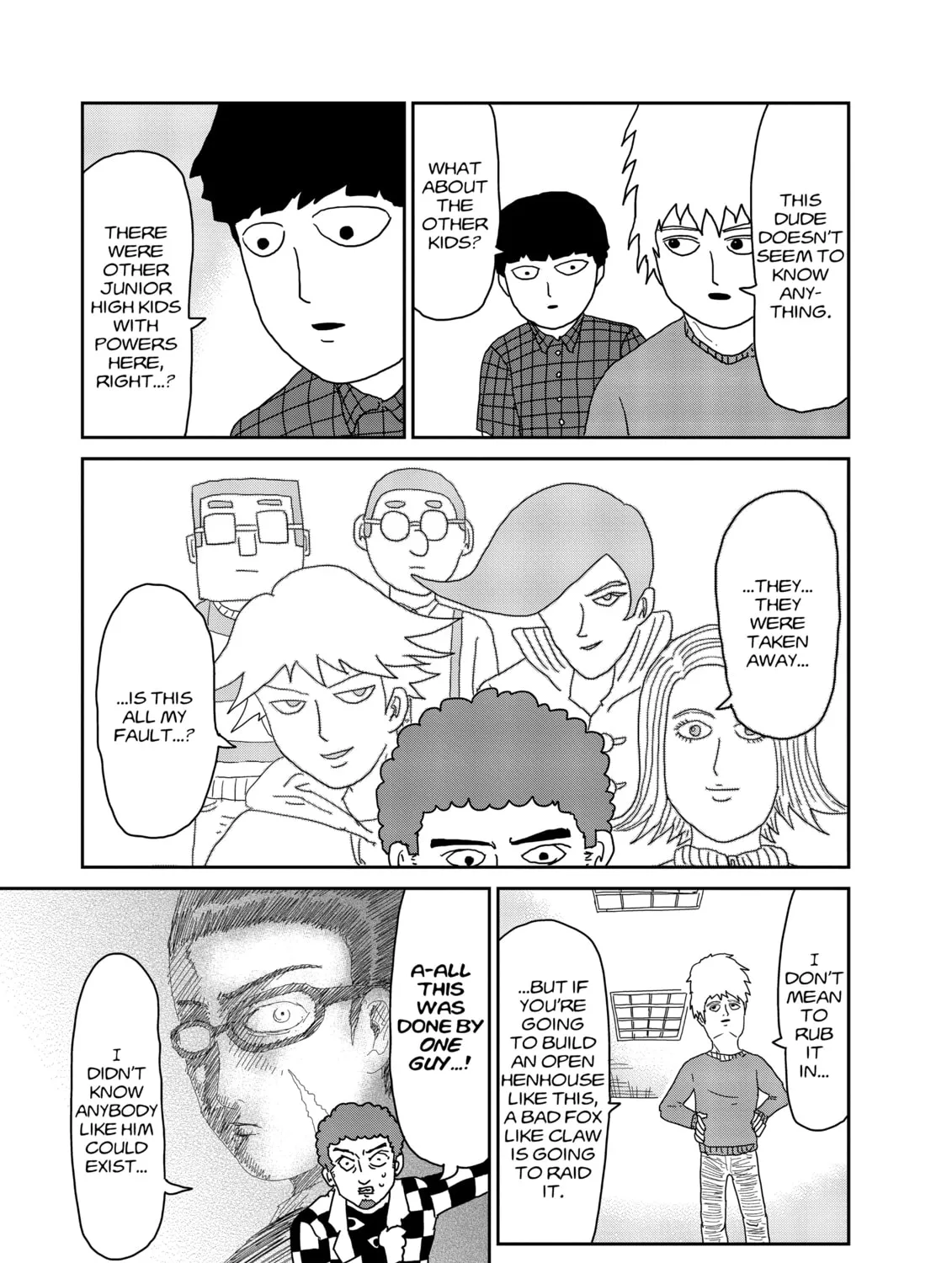 Read Mob Psycho 100 chapter 34 image 24 on Lezhin