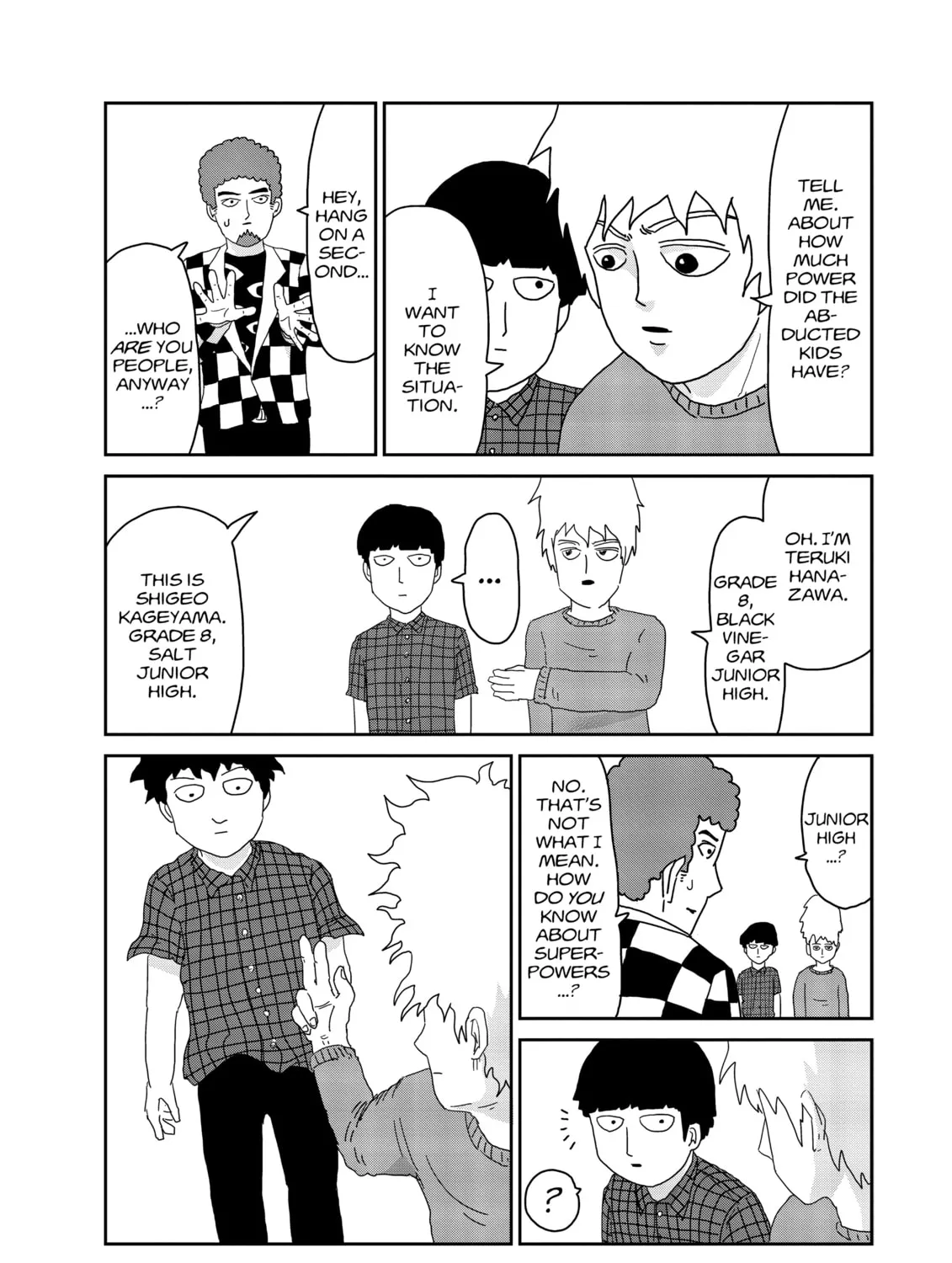 Read Mob Psycho 100 chapter 34 image 26 on Lezhin