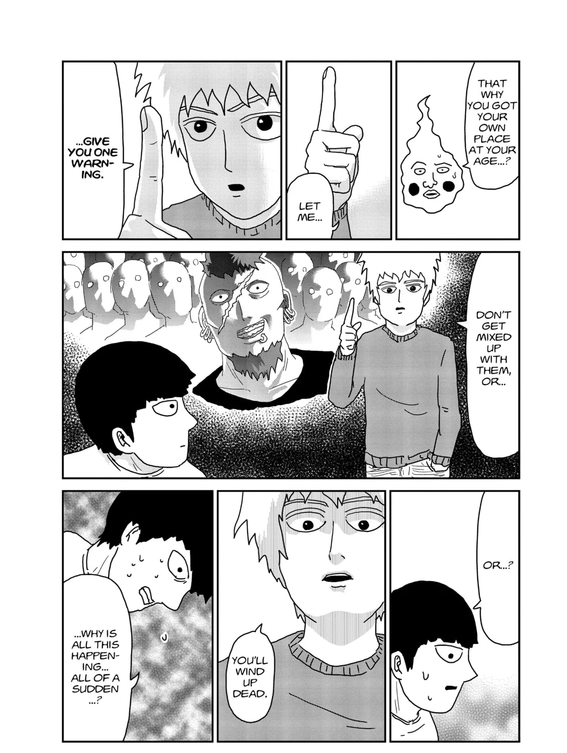 Read Mob Psycho 100 chapter 34 image 6 on Lezhin
