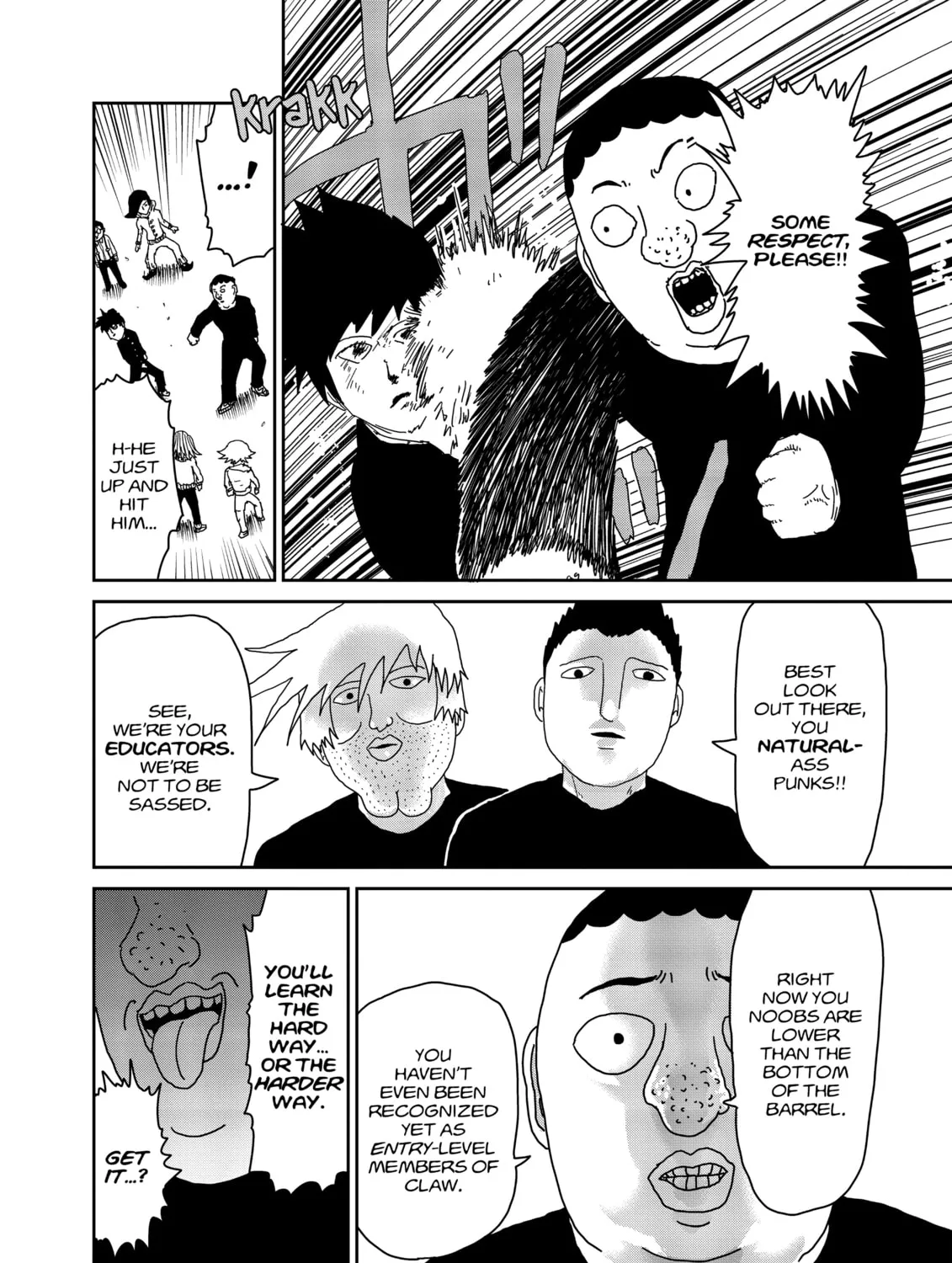 Read Mob Psycho 100 chapter 35 image 26 on Lezhin
