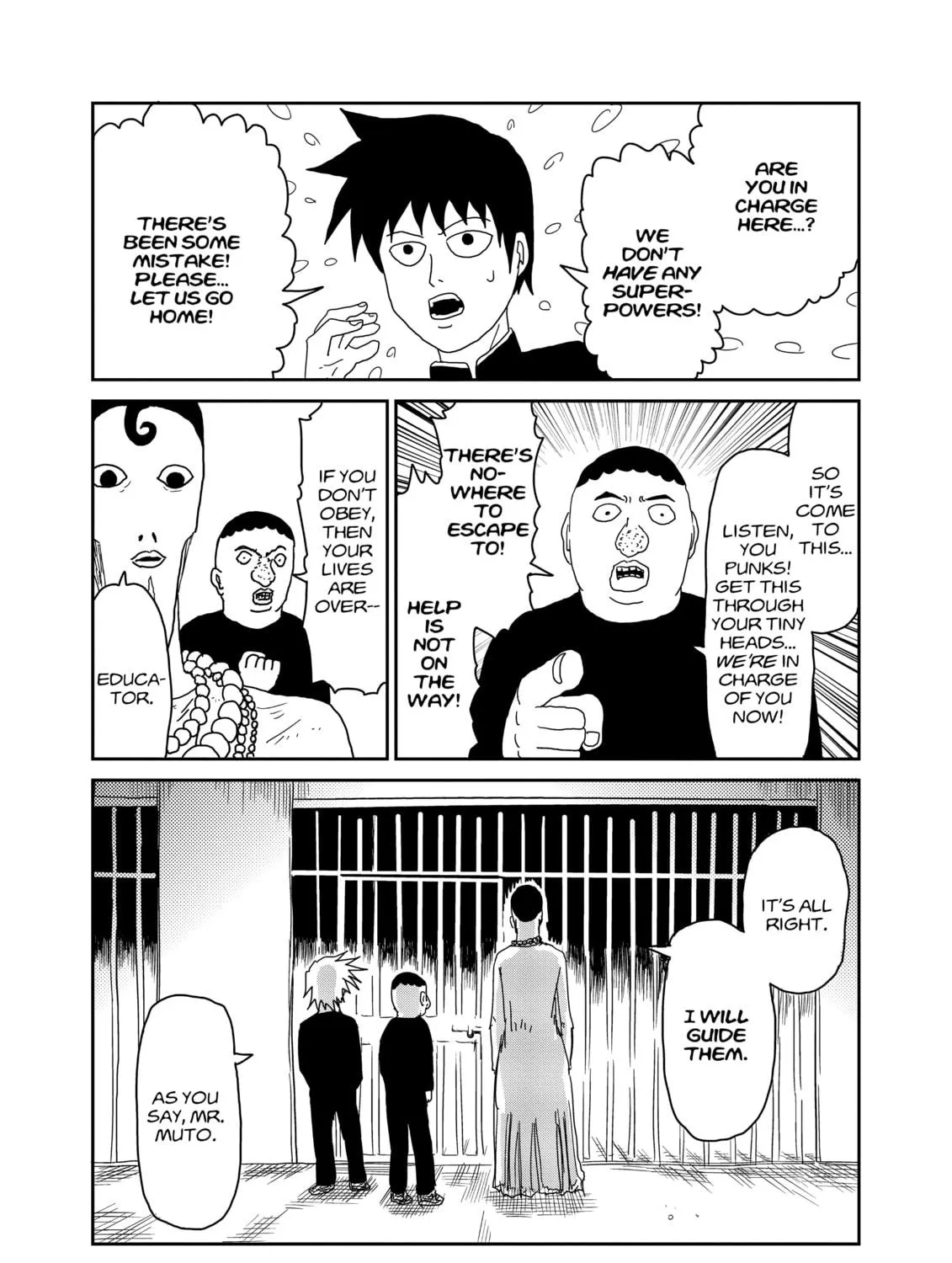 Read Mob Psycho 100 chapter 36 image 4 on Lezhin