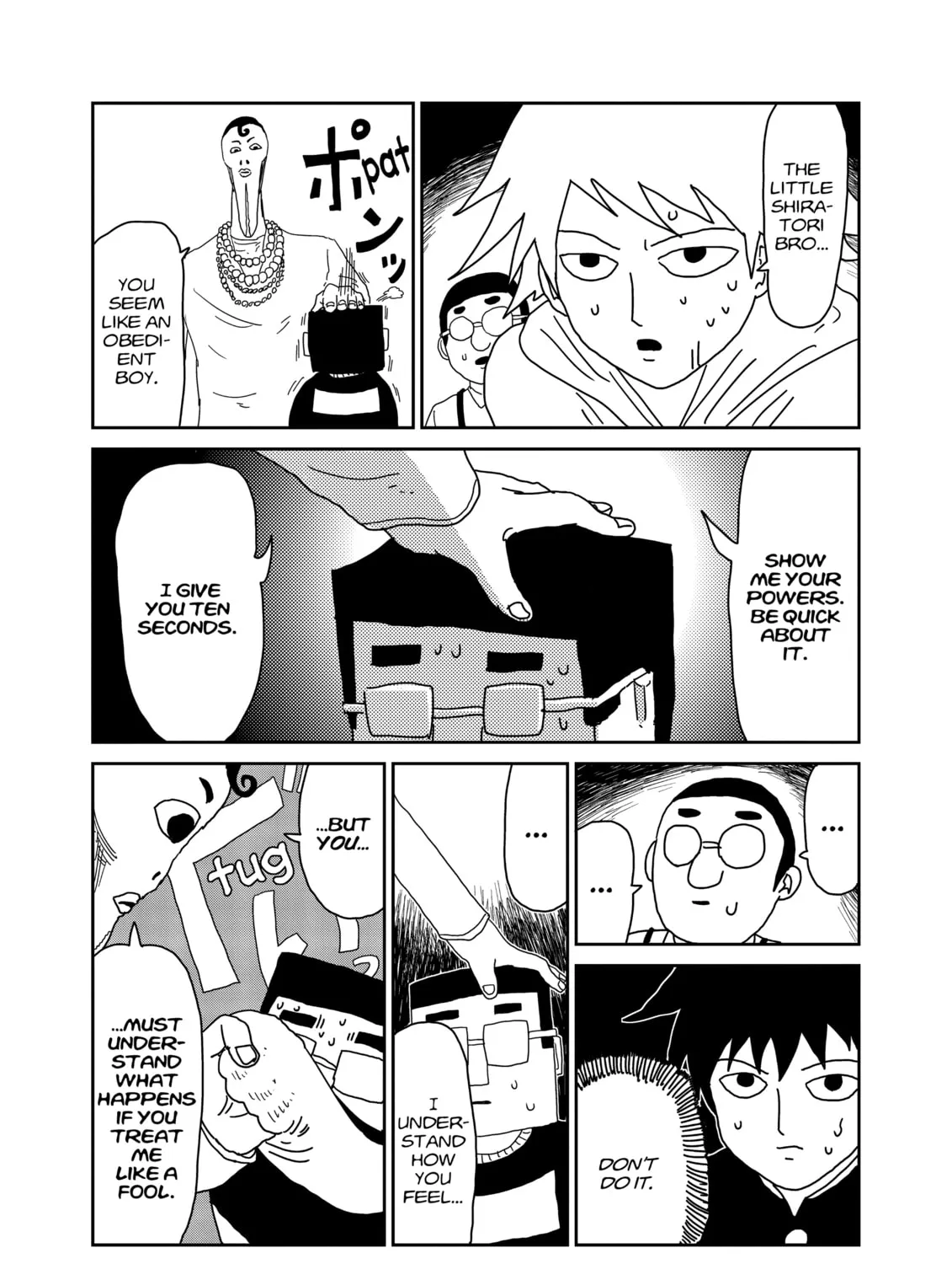 Read Mob Psycho 100 chapter 36 image 8 on Lezhin