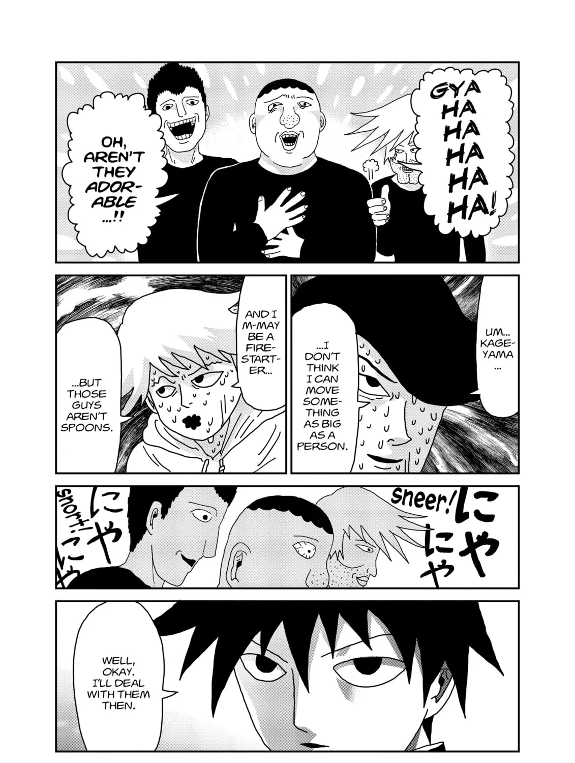 Read Mob Psycho 100 chapter 37 image 24 on Lezhin