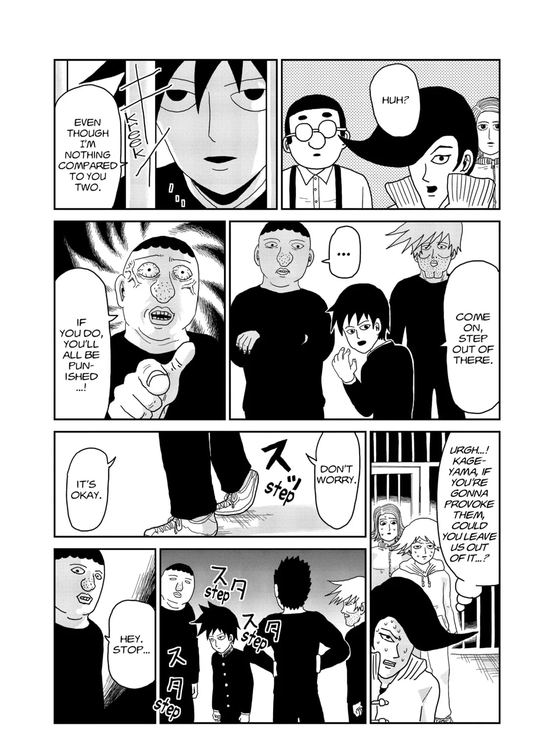 Read Mob Psycho 100 chapter 37 image 26 on Lezhin