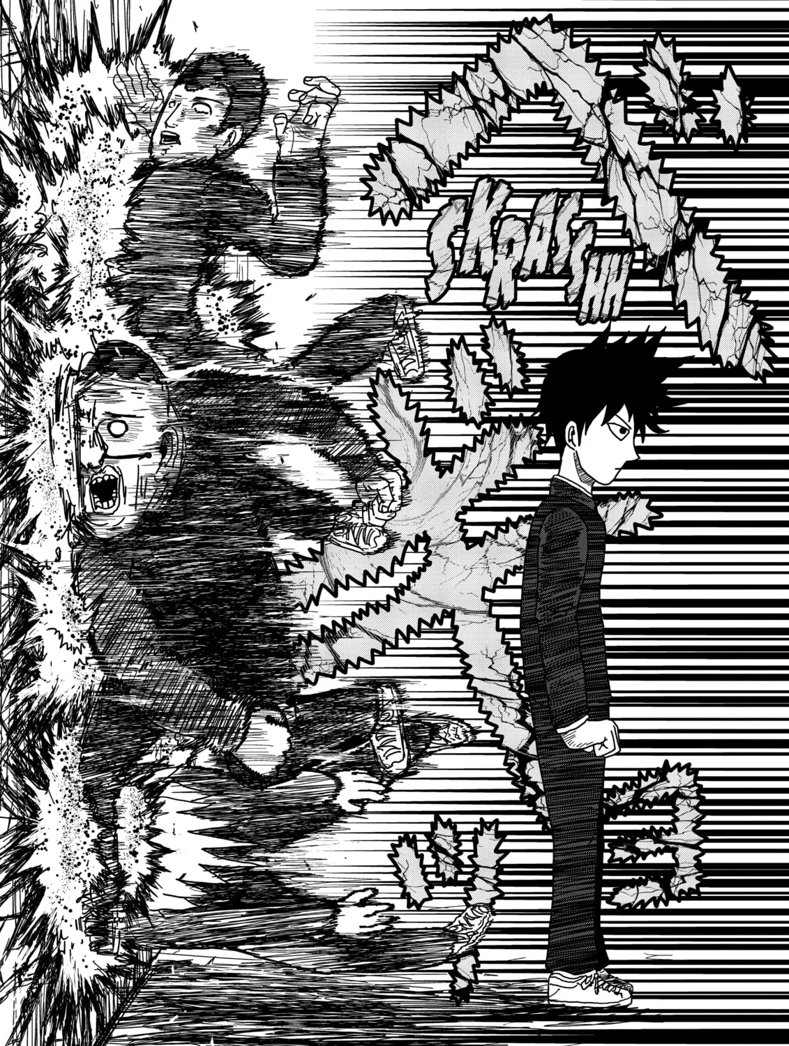 Read Mob Psycho 100 chapter 37 image 32 on Lezhin