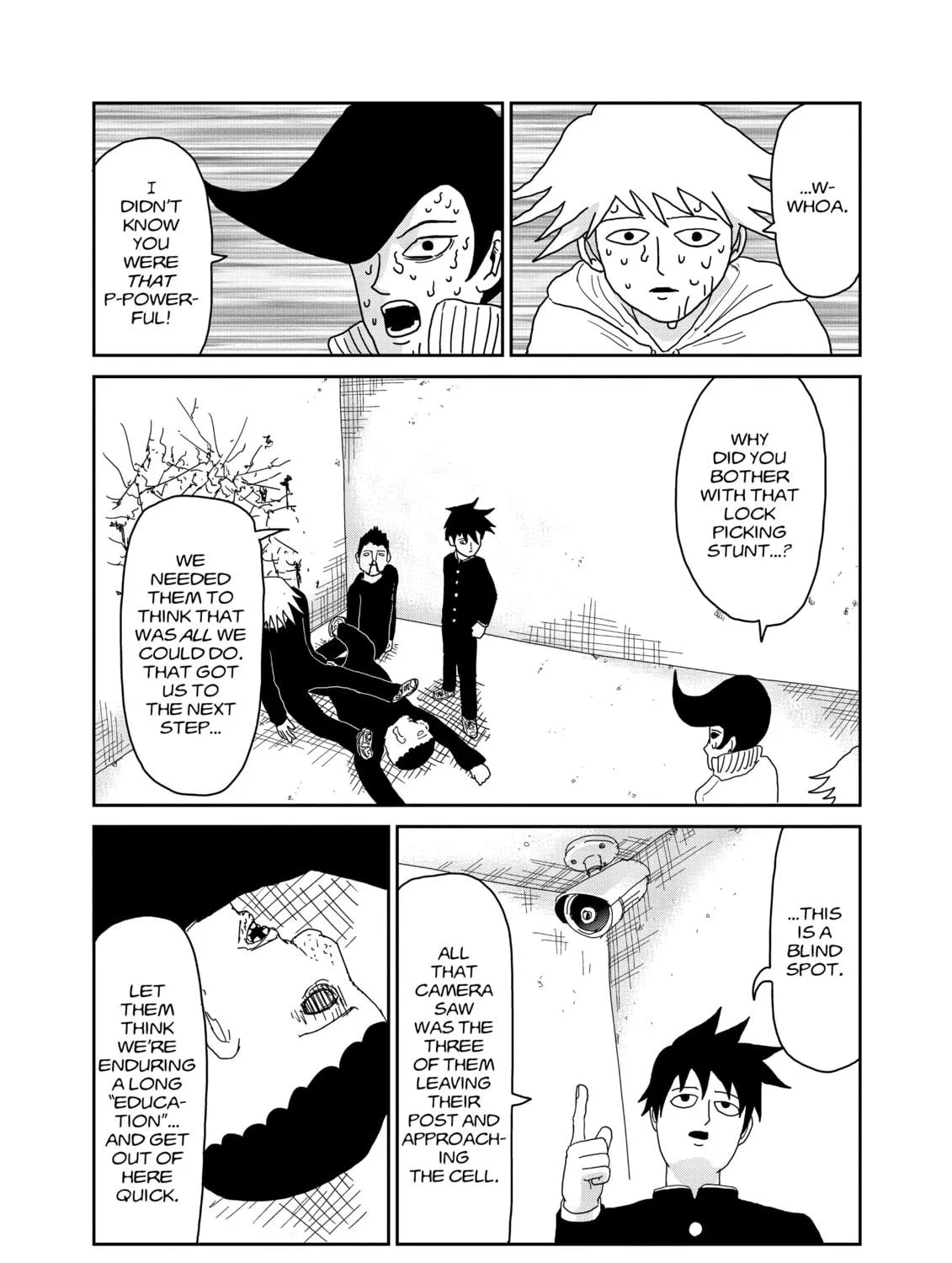 Read Mob Psycho 100 chapter 37 image 34 on Lezhin