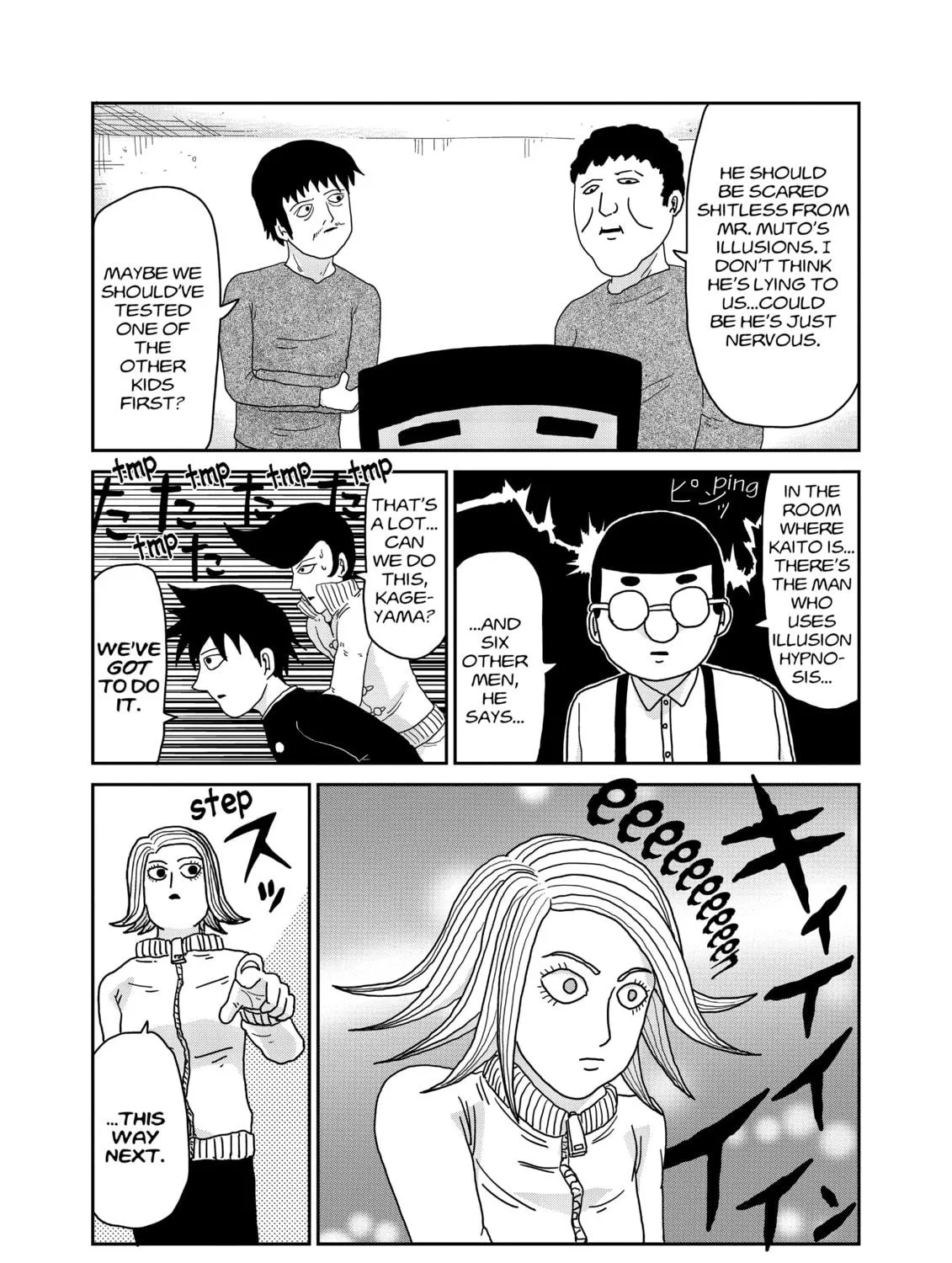 Read Mob Psycho 100 chapter 37 image 40 on Lezhin