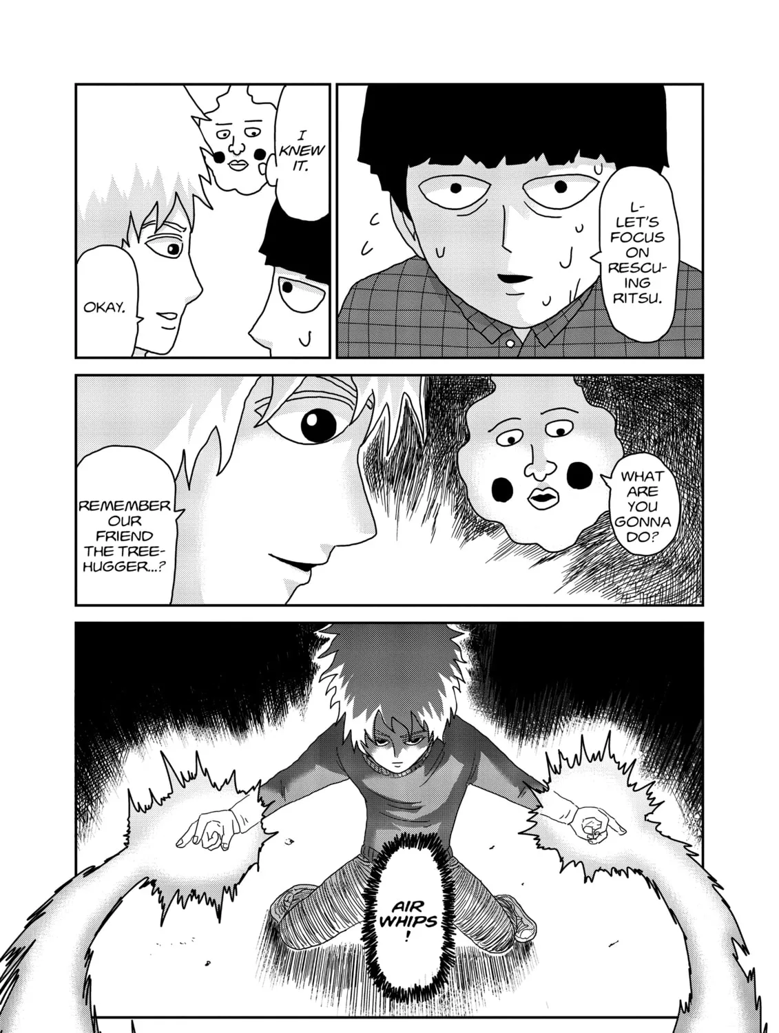 Read Mob Psycho 100 chapter 37 image 44 on Lezhin