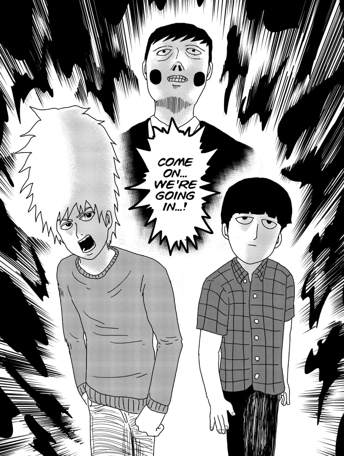Read Mob Psycho 100 chapter 37 image 52 on Lezhin