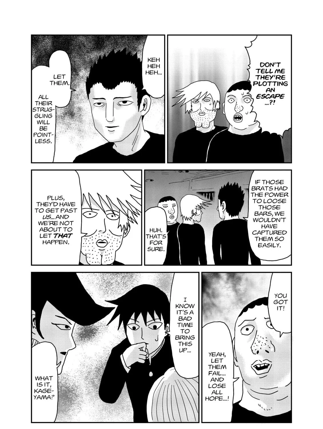 Read Mob Psycho 100 chapter 37 image 8 on Lezhin