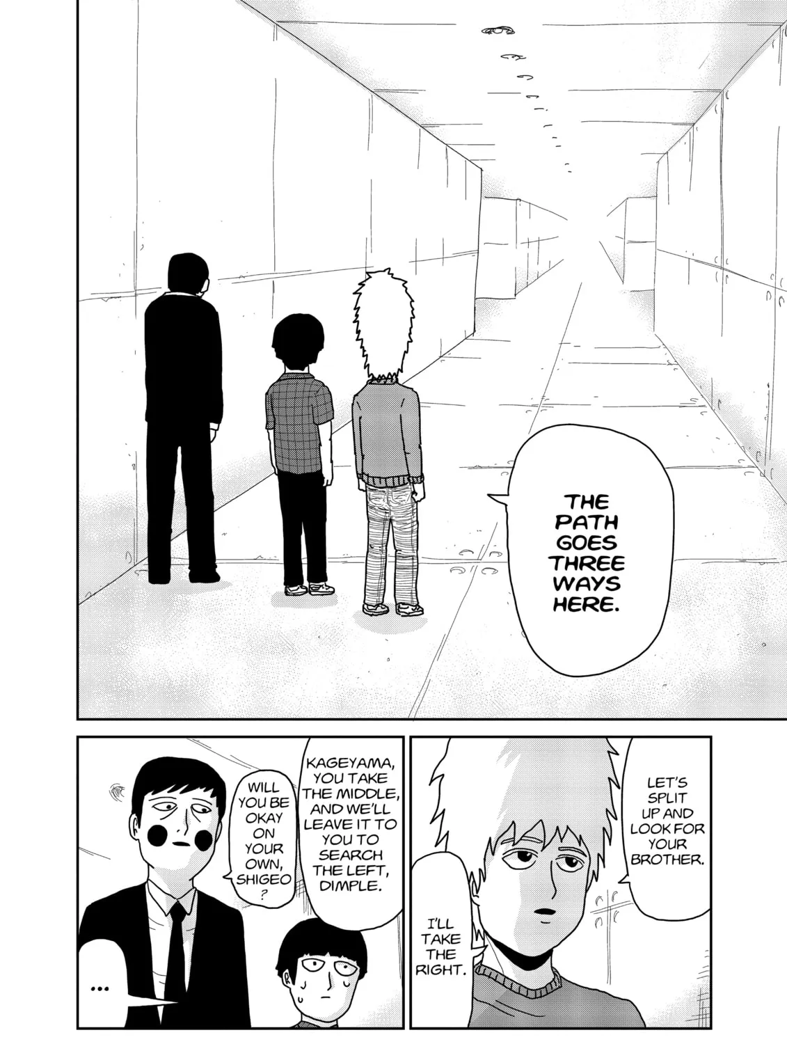 Read Mob Psycho 100 chapter 38 image 14 on Lezhin