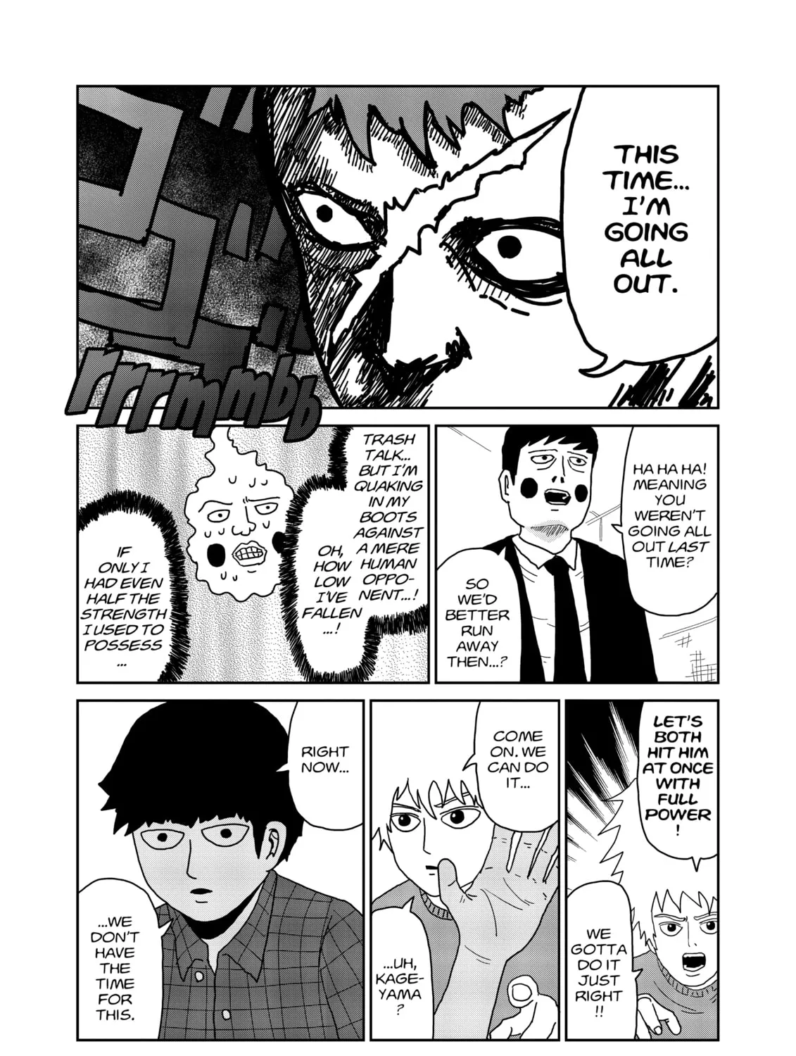 Read Mob Psycho 100 chapter 38 image 20 on Lezhin