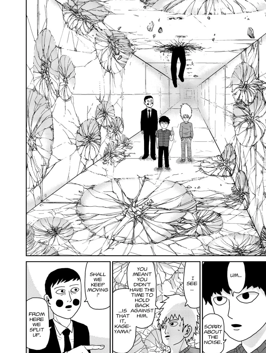 Read Mob Psycho 100 chapter 38 image 28 on Lezhin