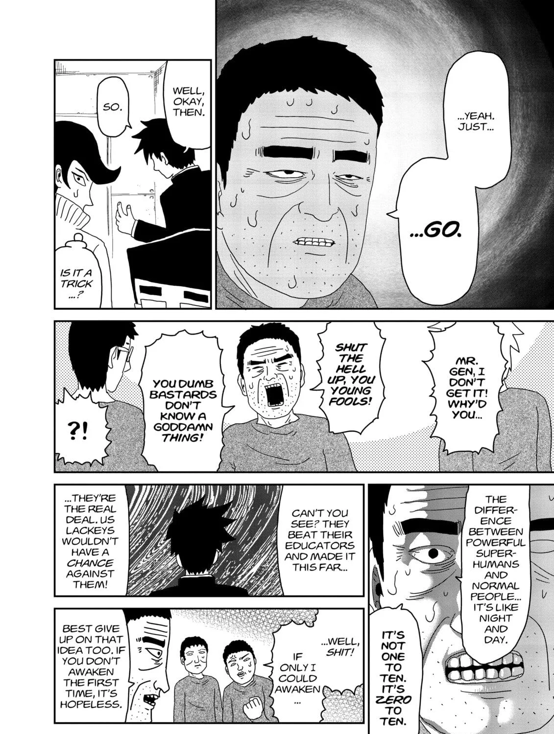 Read Mob Psycho 100 chapter 39 image 10 on Lezhin