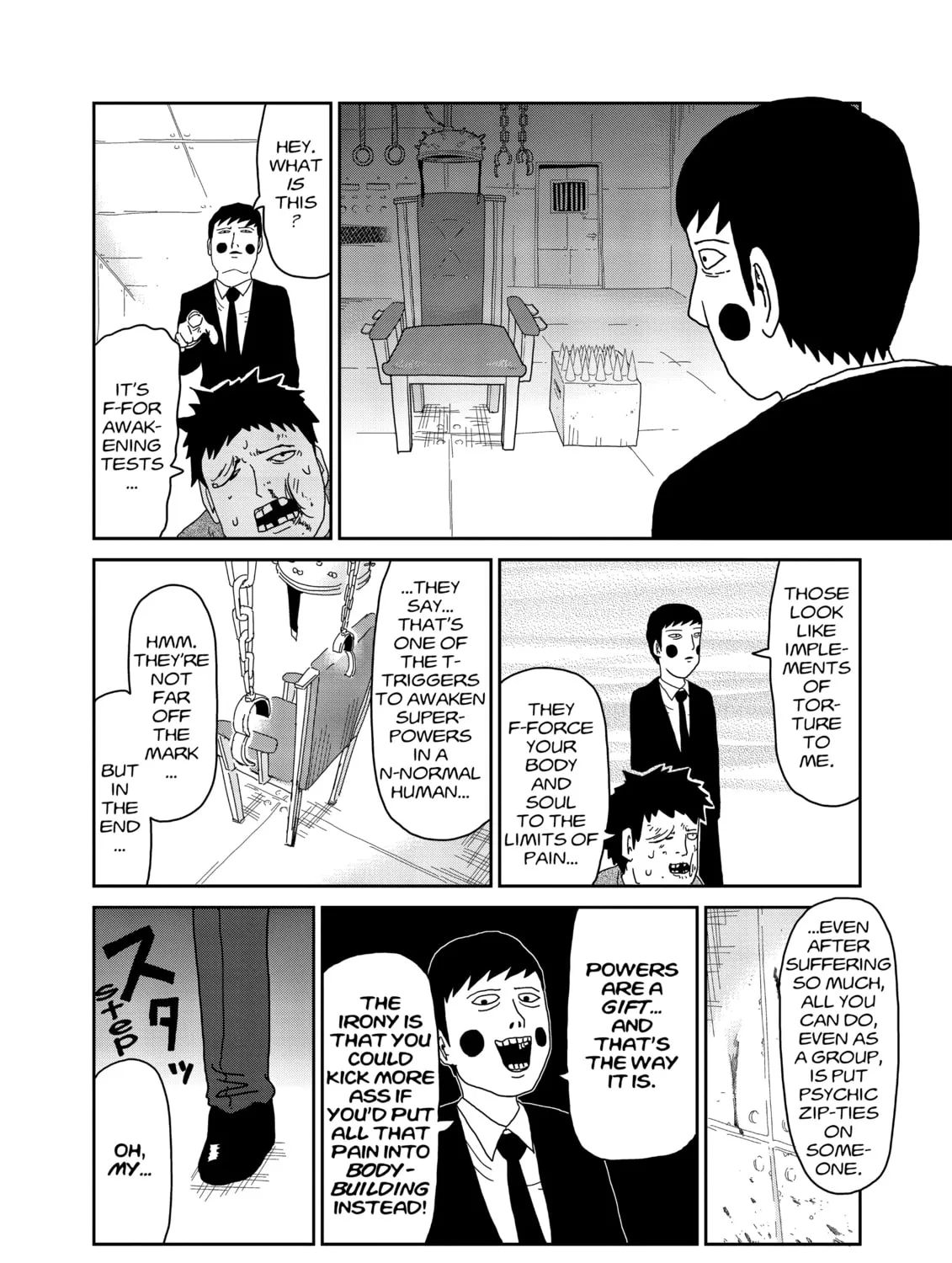 Read Mob Psycho 100 chapter 39 image 26 on Lezhin