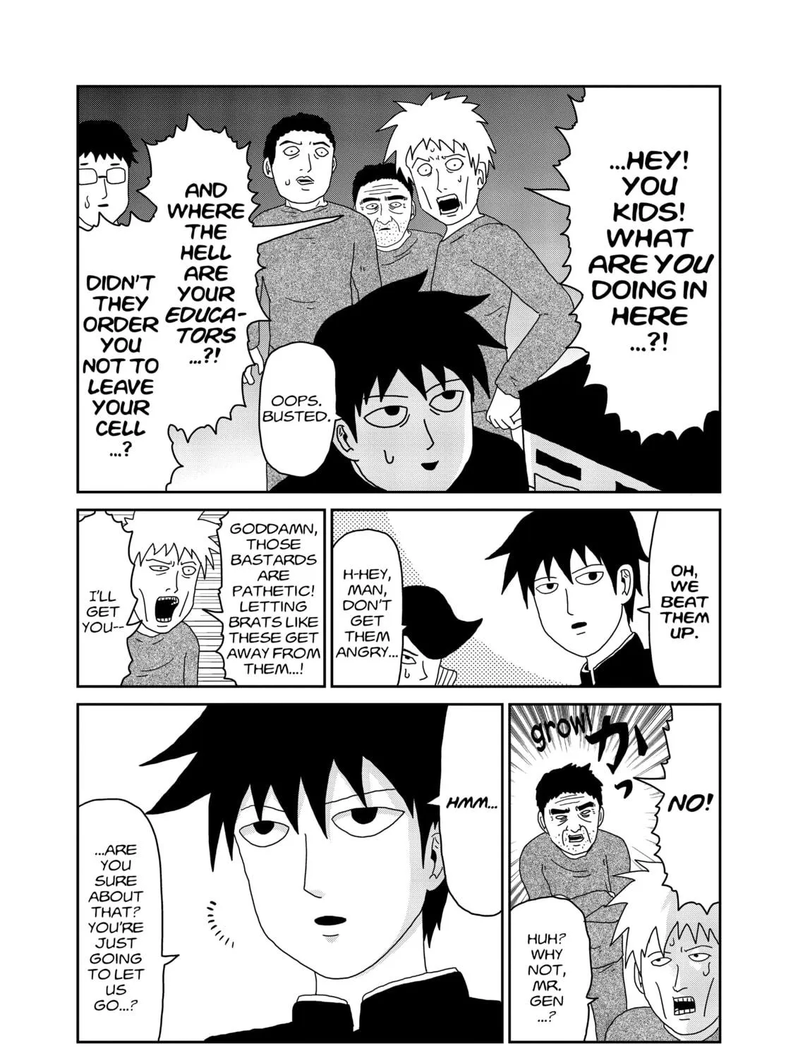 Read Mob Psycho 100 chapter 39 image 8 on Lezhin