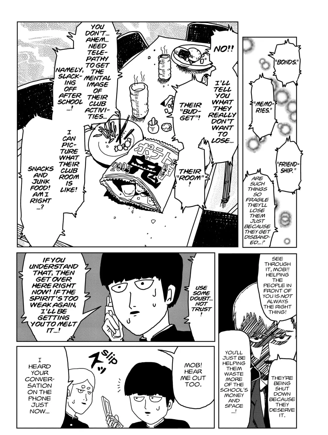 Read Mob Psycho 100 chapter 4 image 12 on Lezhin